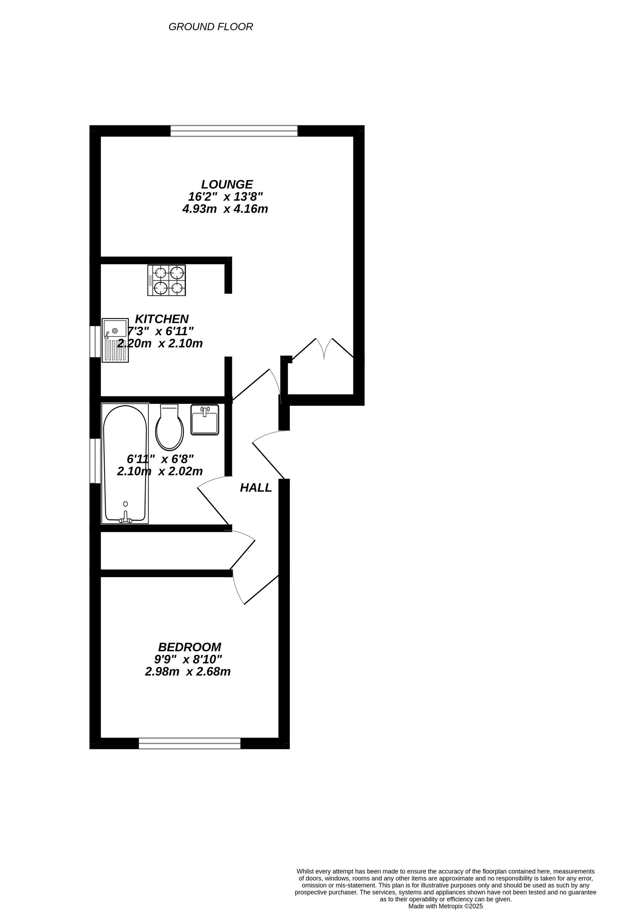 Floorplan for Uxbridge, 