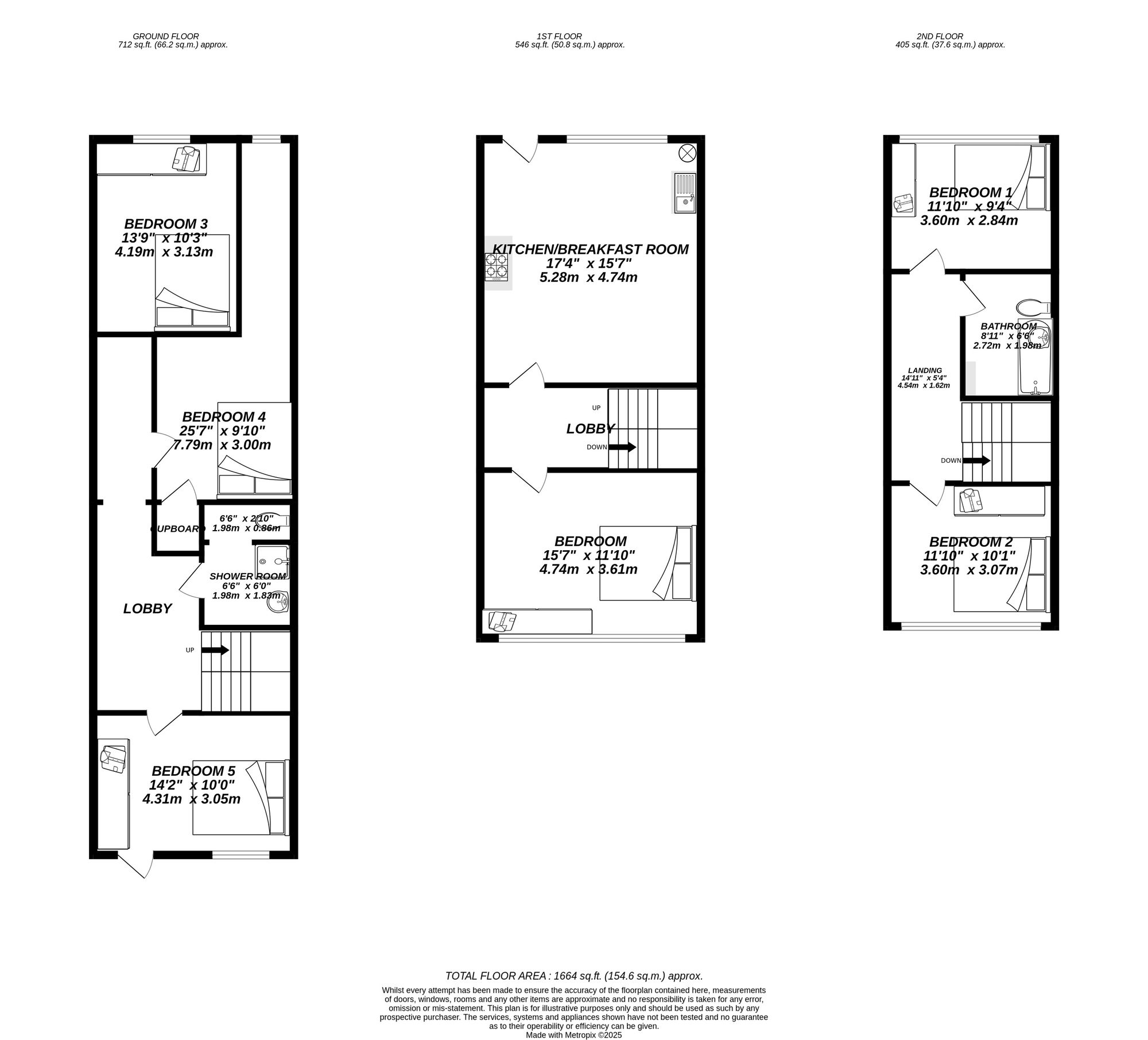 Floorplan for Uxbridge, 