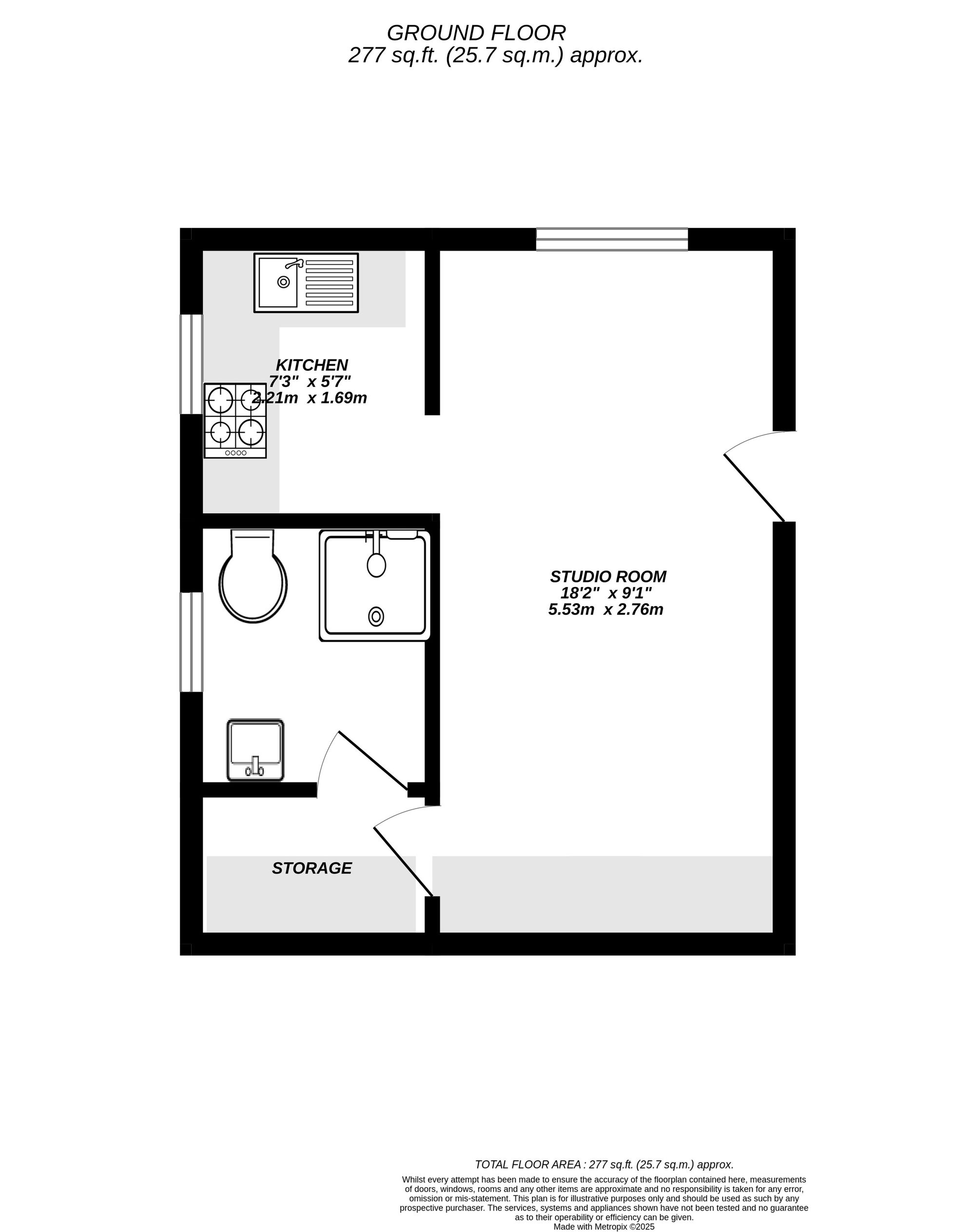 Floorplan for Uxbridge, Greater London