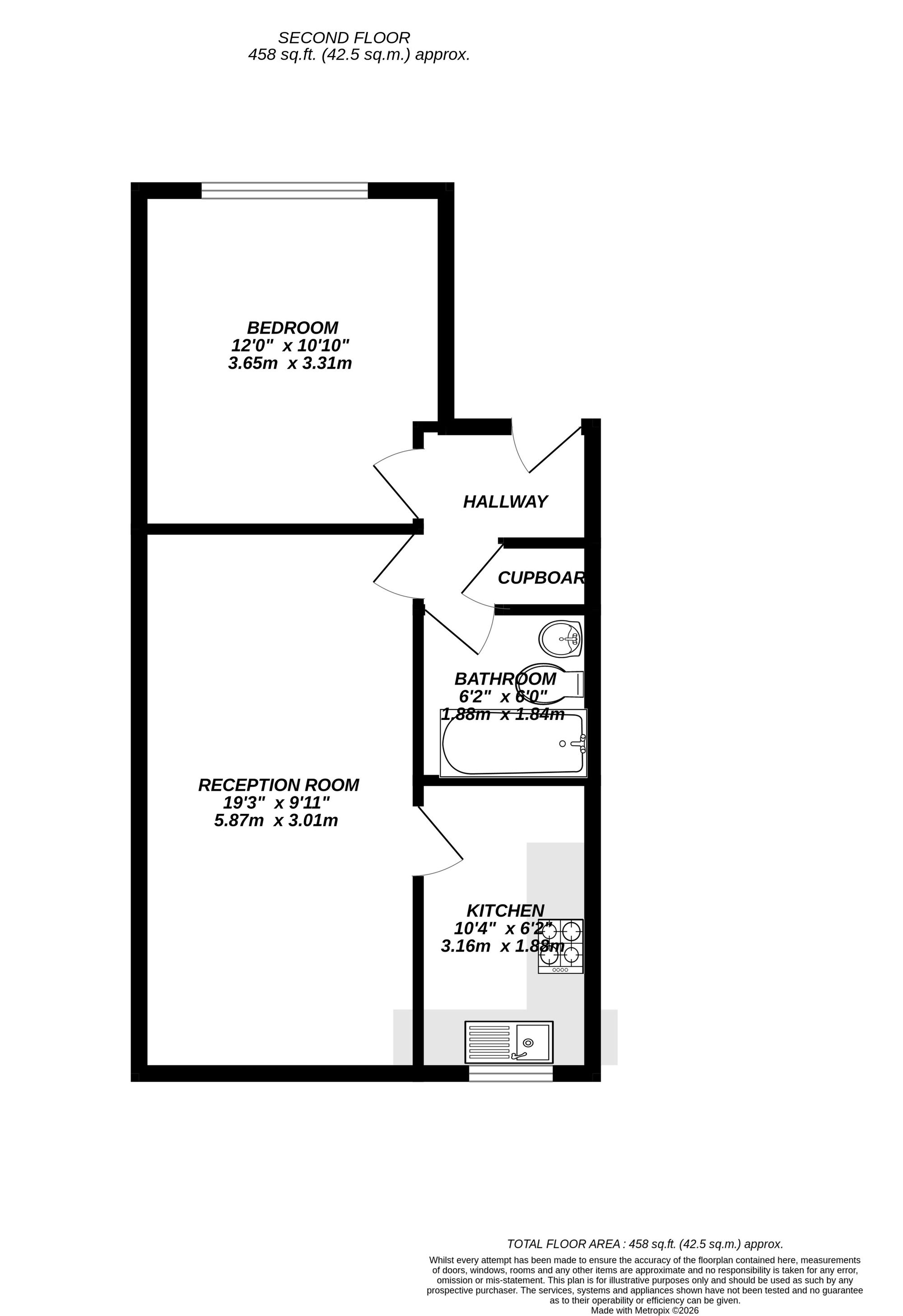 Floorplan for Uxbridge, 