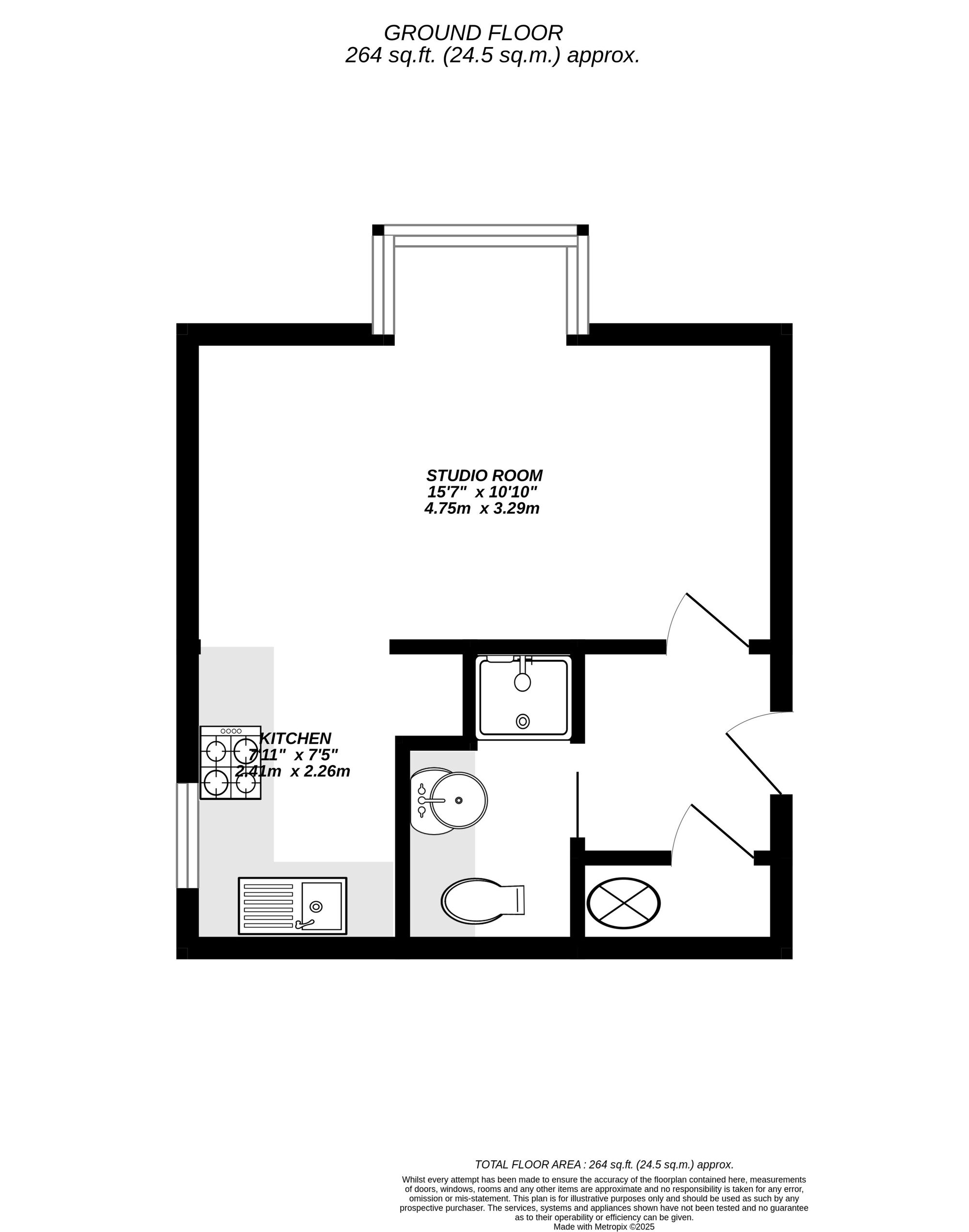 Floorplan for West Drayton, Greater London