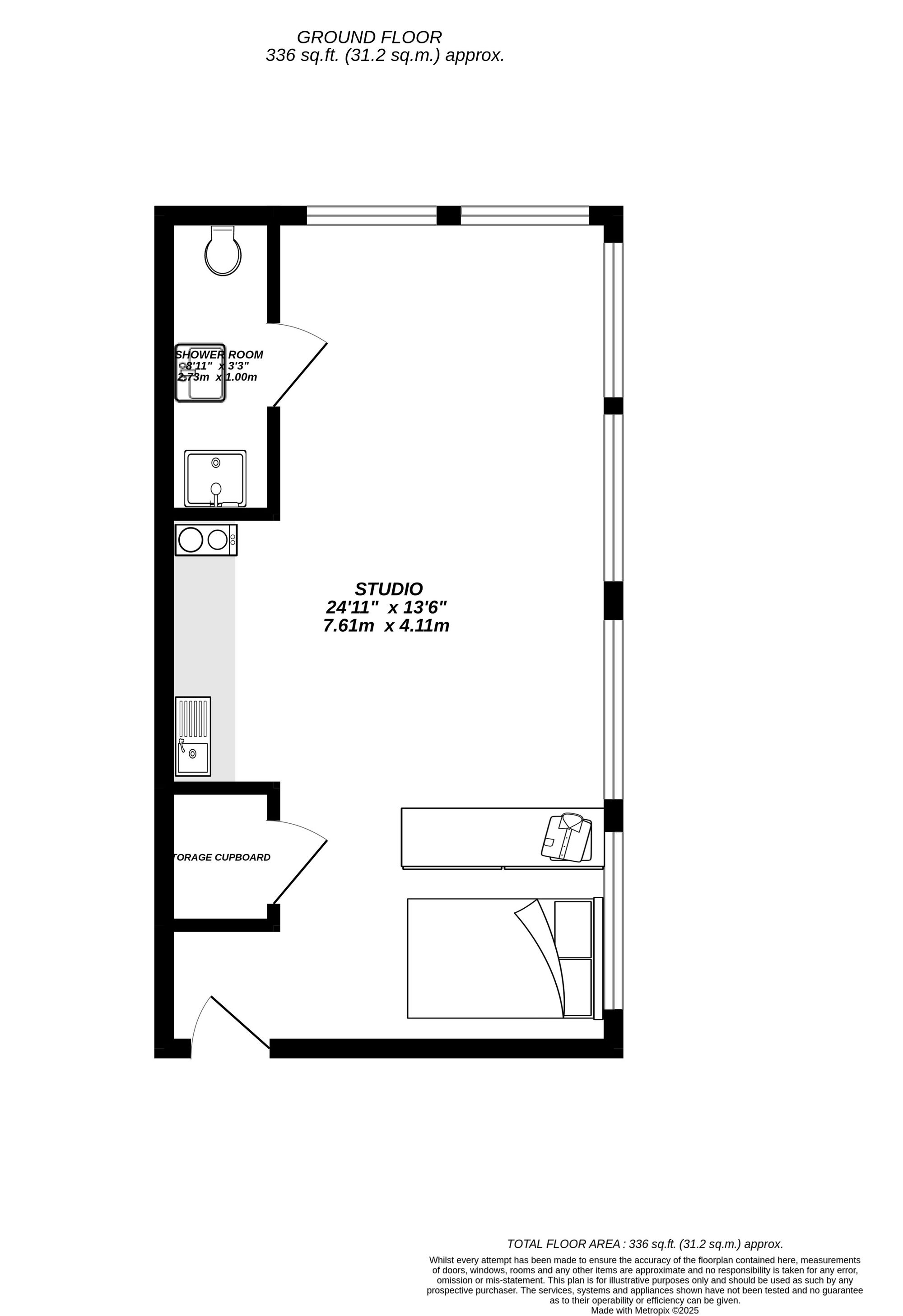 Floorplan for Uxbridge, 