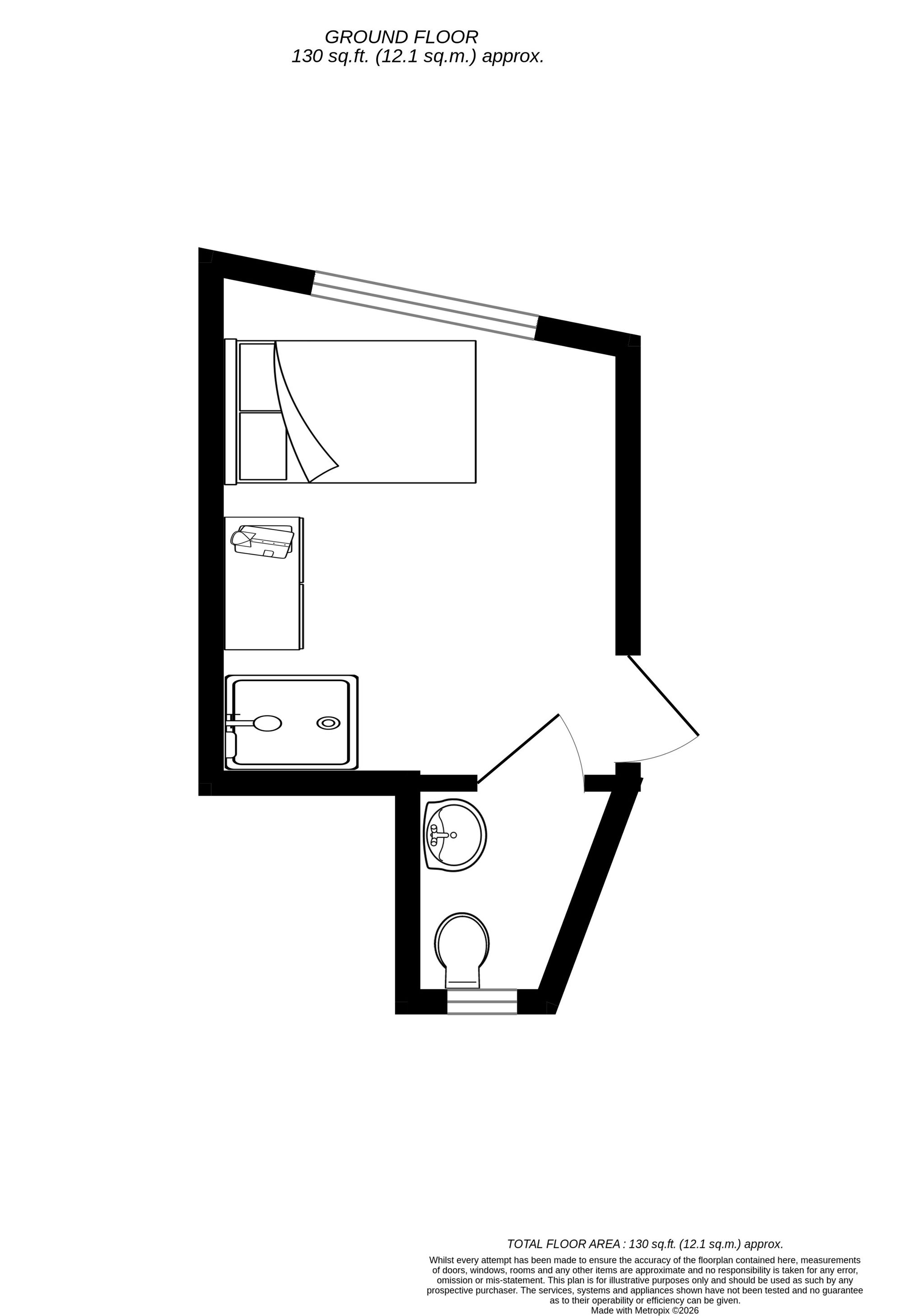 Floorplan for Uxbridge, 