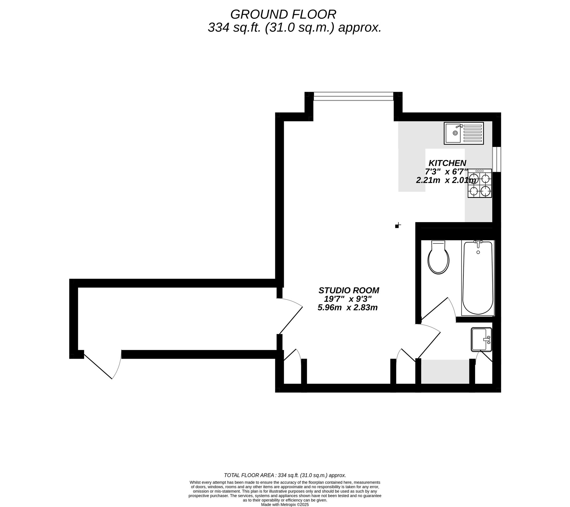 Floorplan for Uxbridge, Greater London