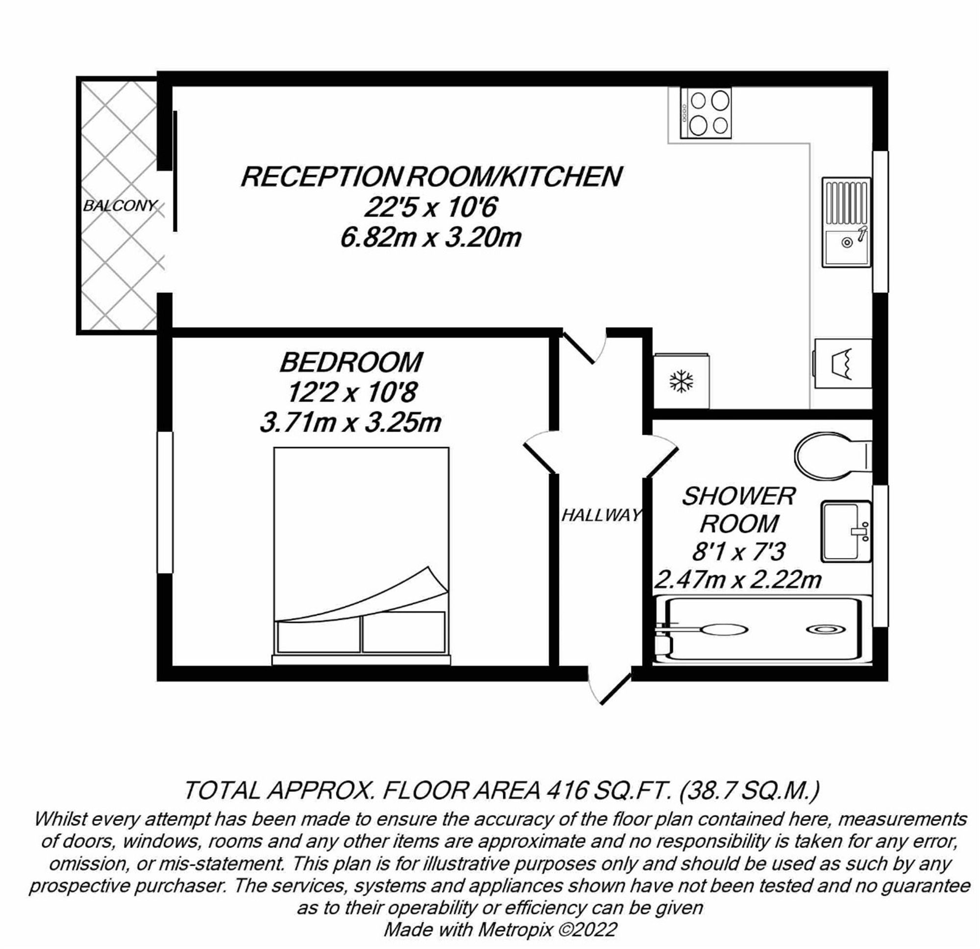 Floorplan for Uxbridge, 