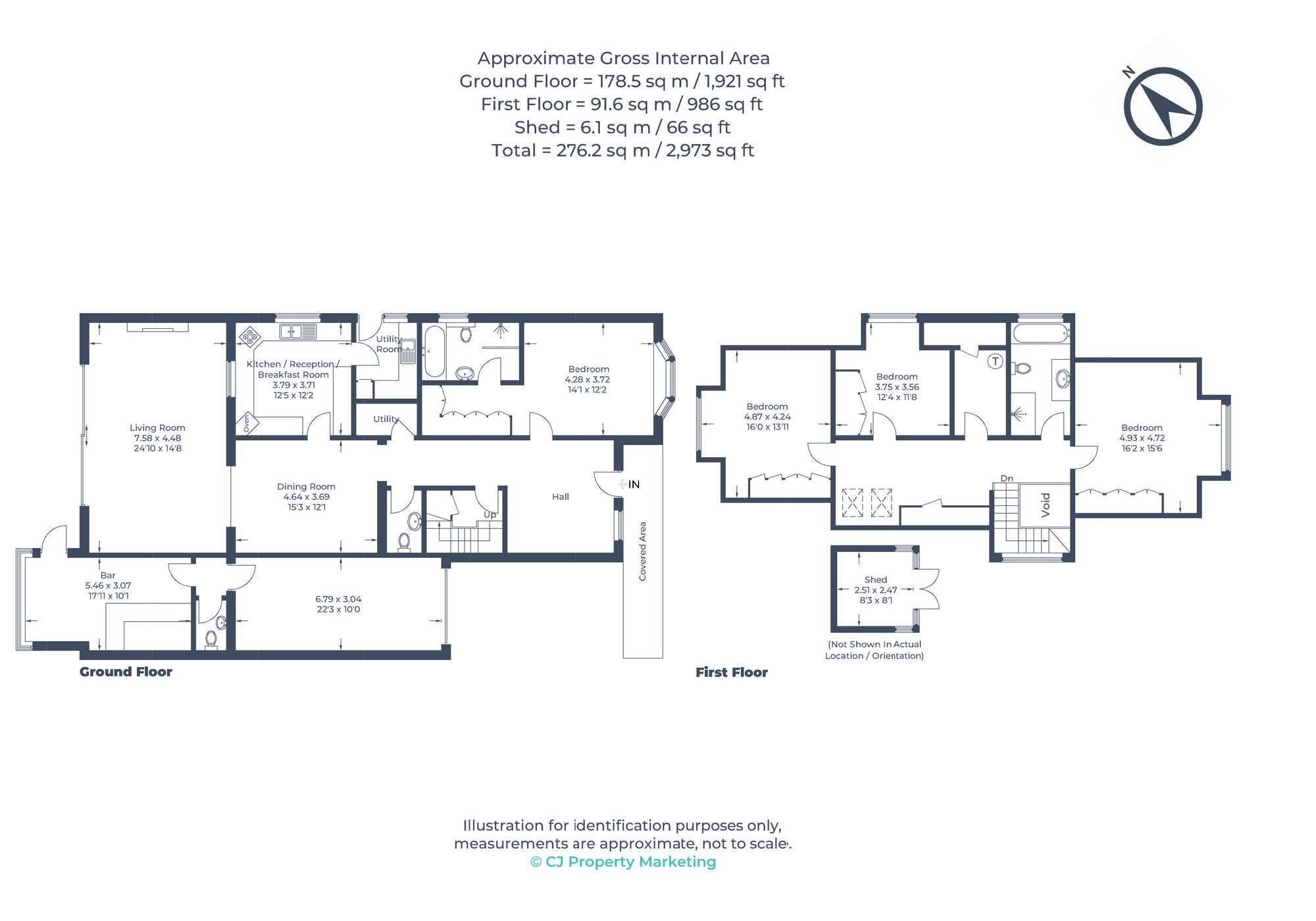 Floorplan for New Denham, 