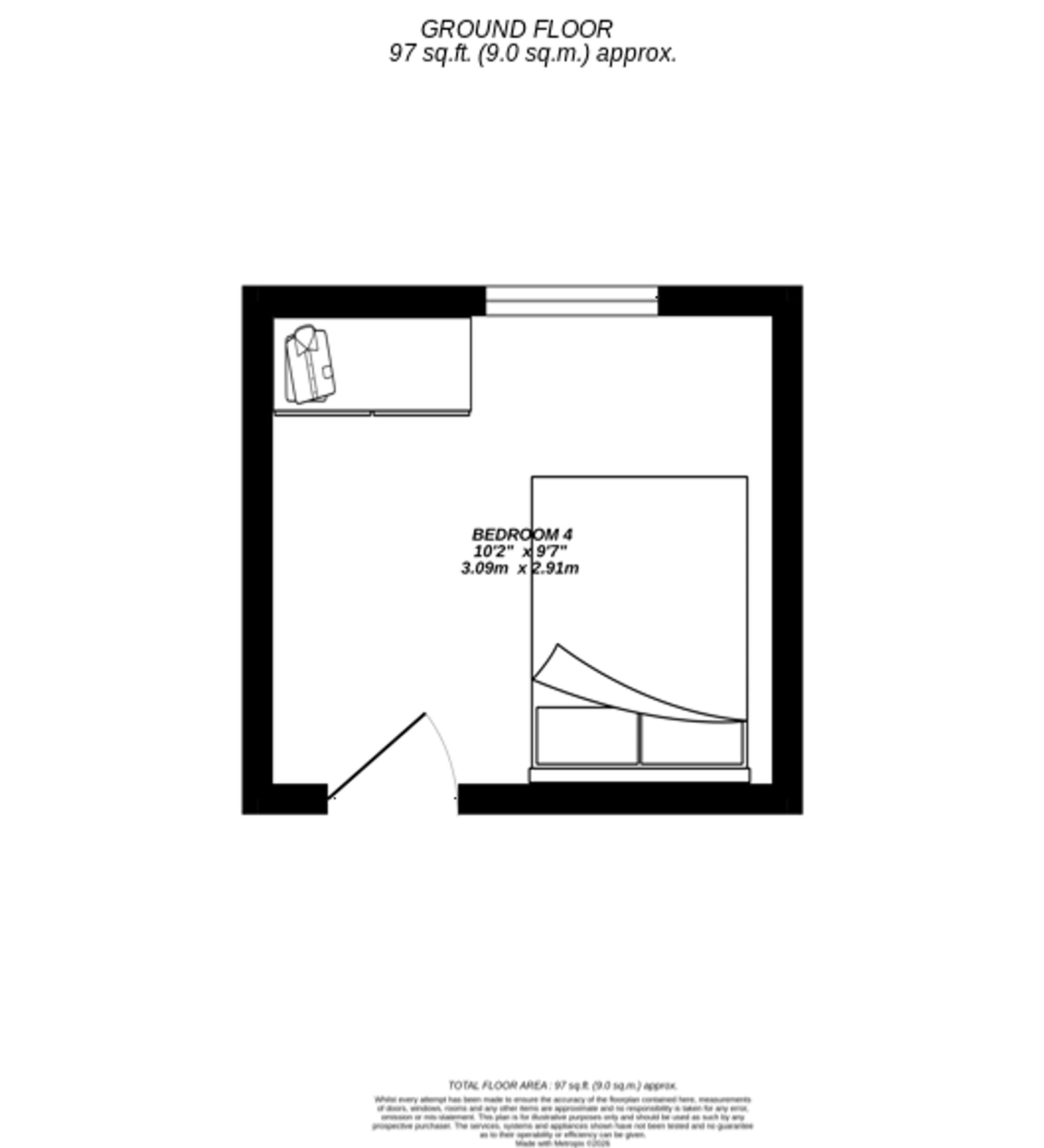 Floorplan for Uxbridge, 