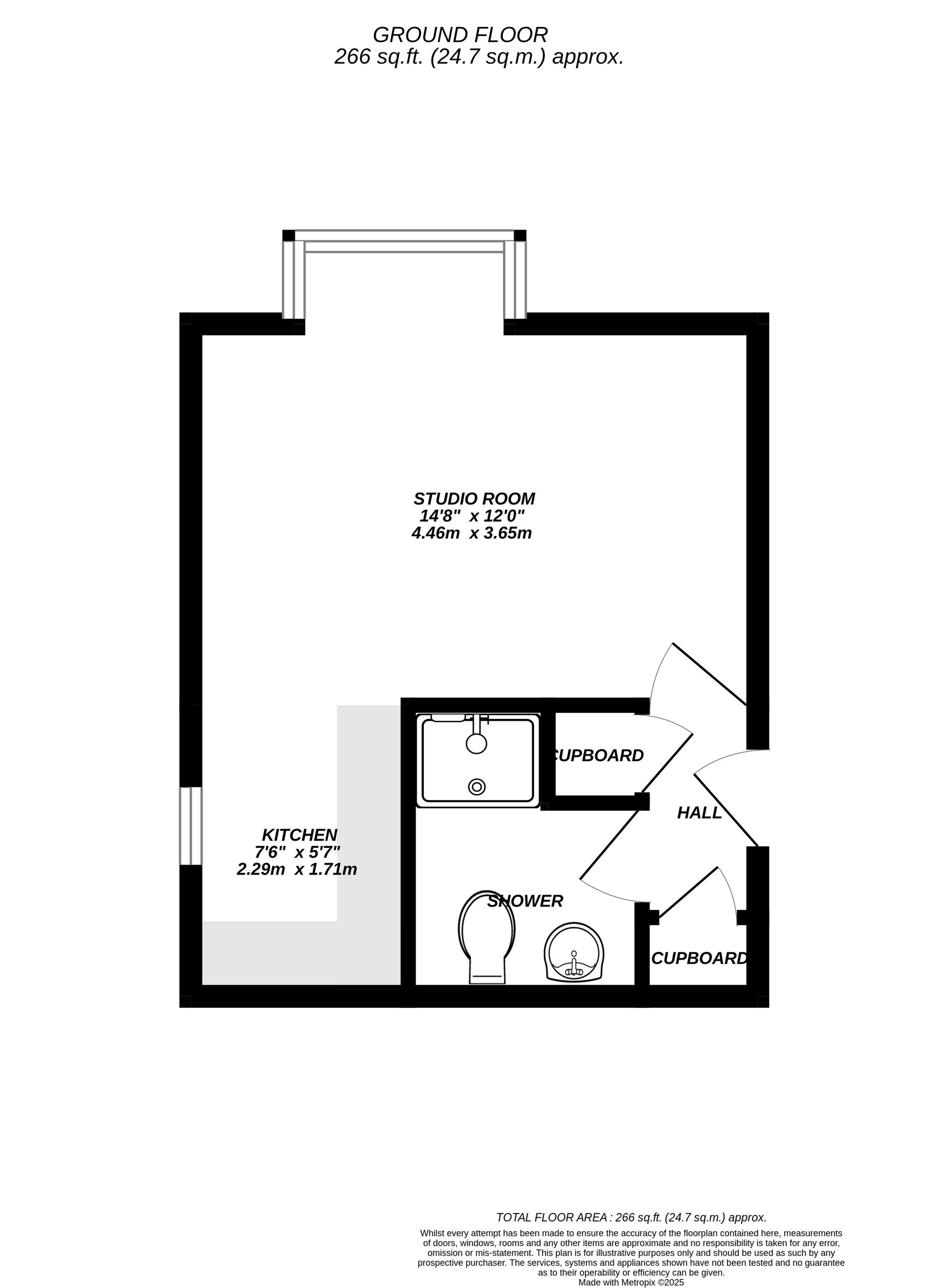 Floorplan for Uxbridge, 