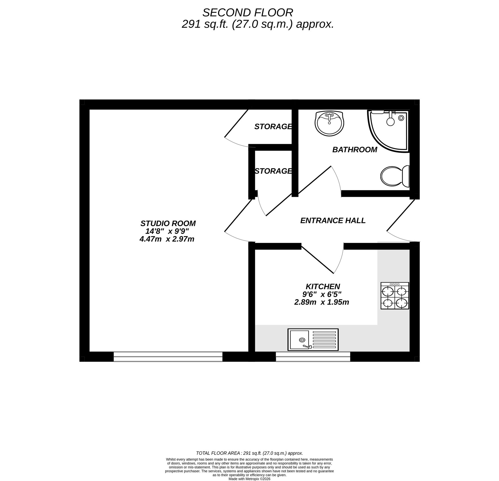 Floorplan for Uxbridge, 