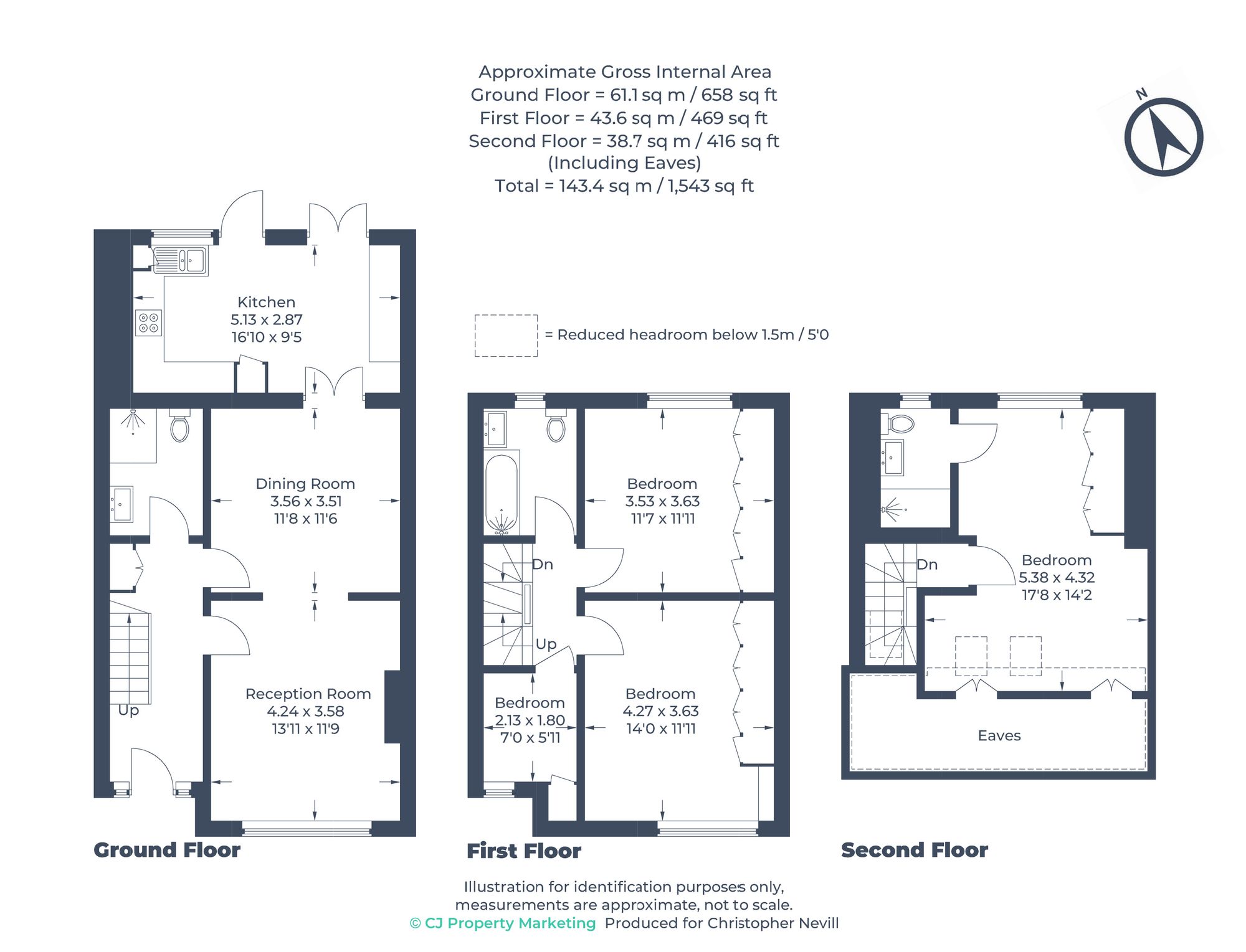 Floorplan for Uxbridge, 