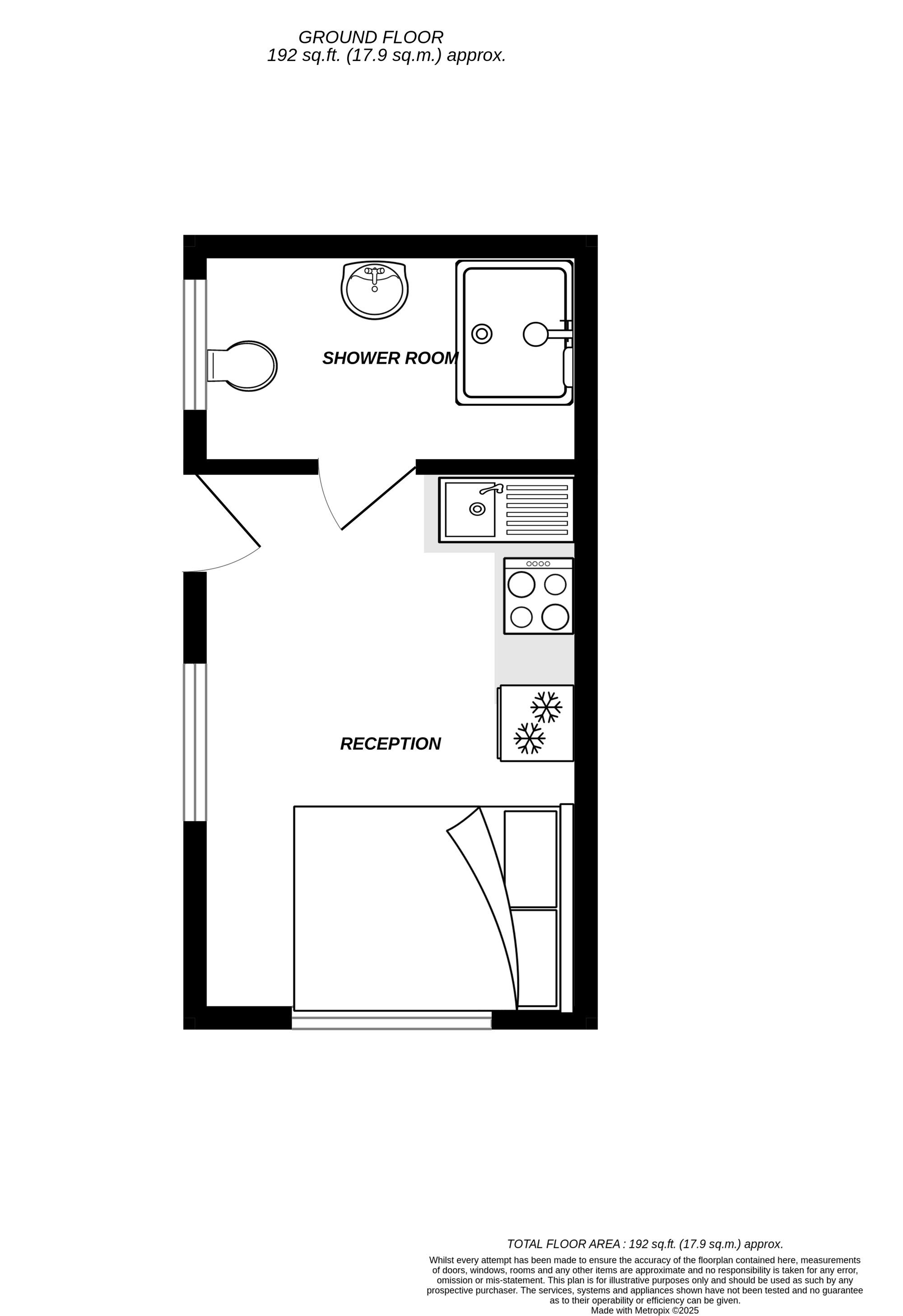 Floorplan for Uxbridge, 