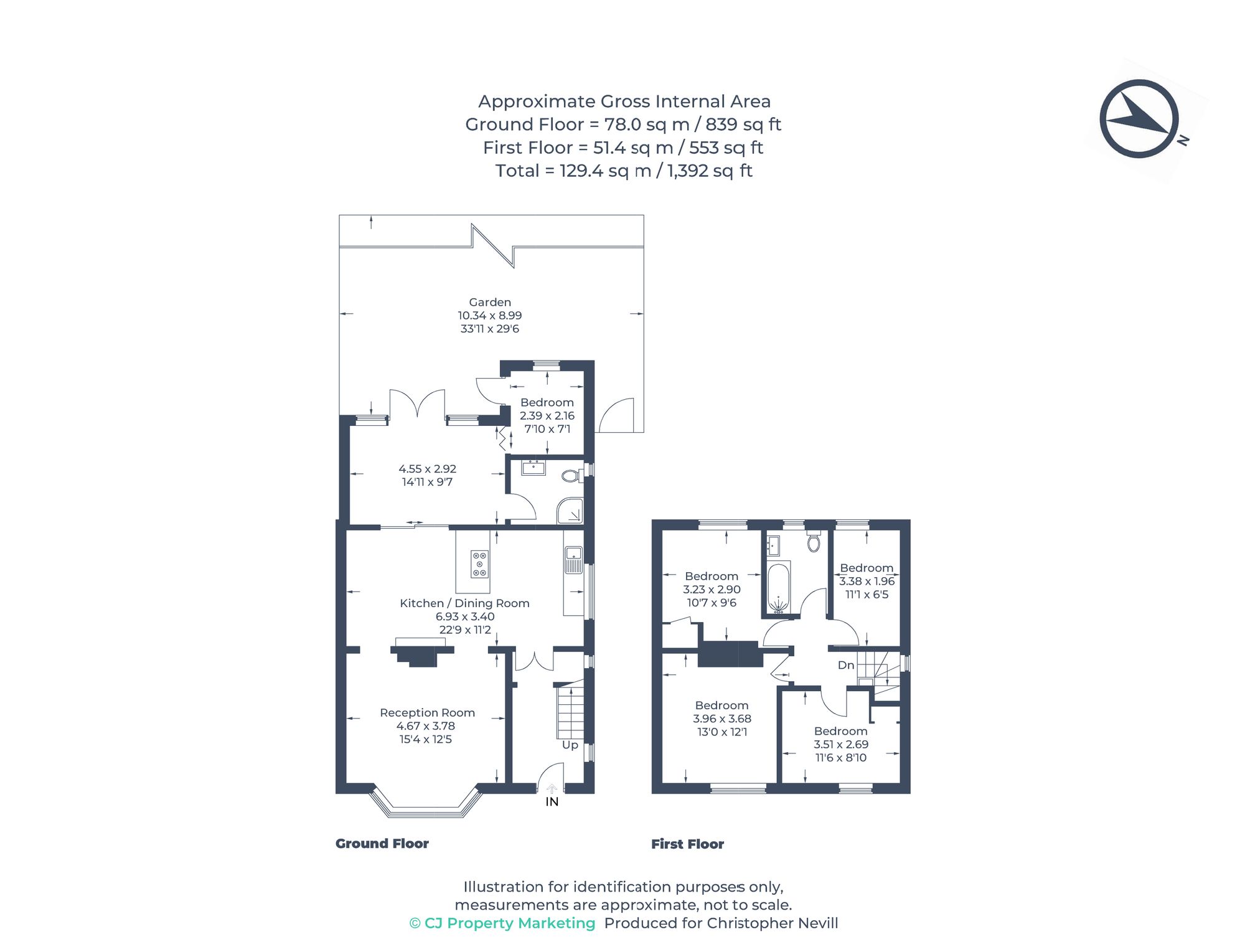 Floorplan for Uxbridge, 