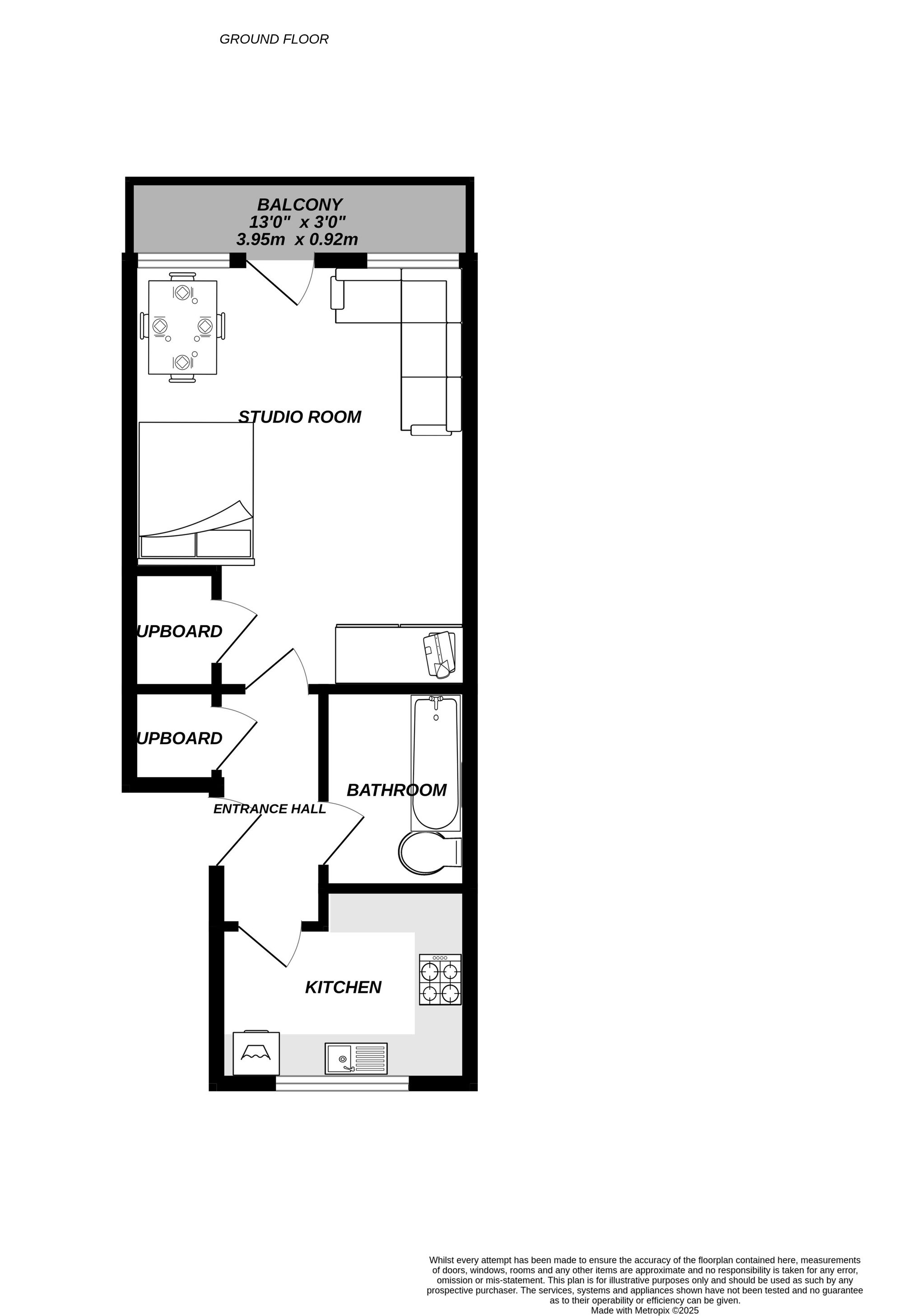 Floorplan for Uxbridge, 