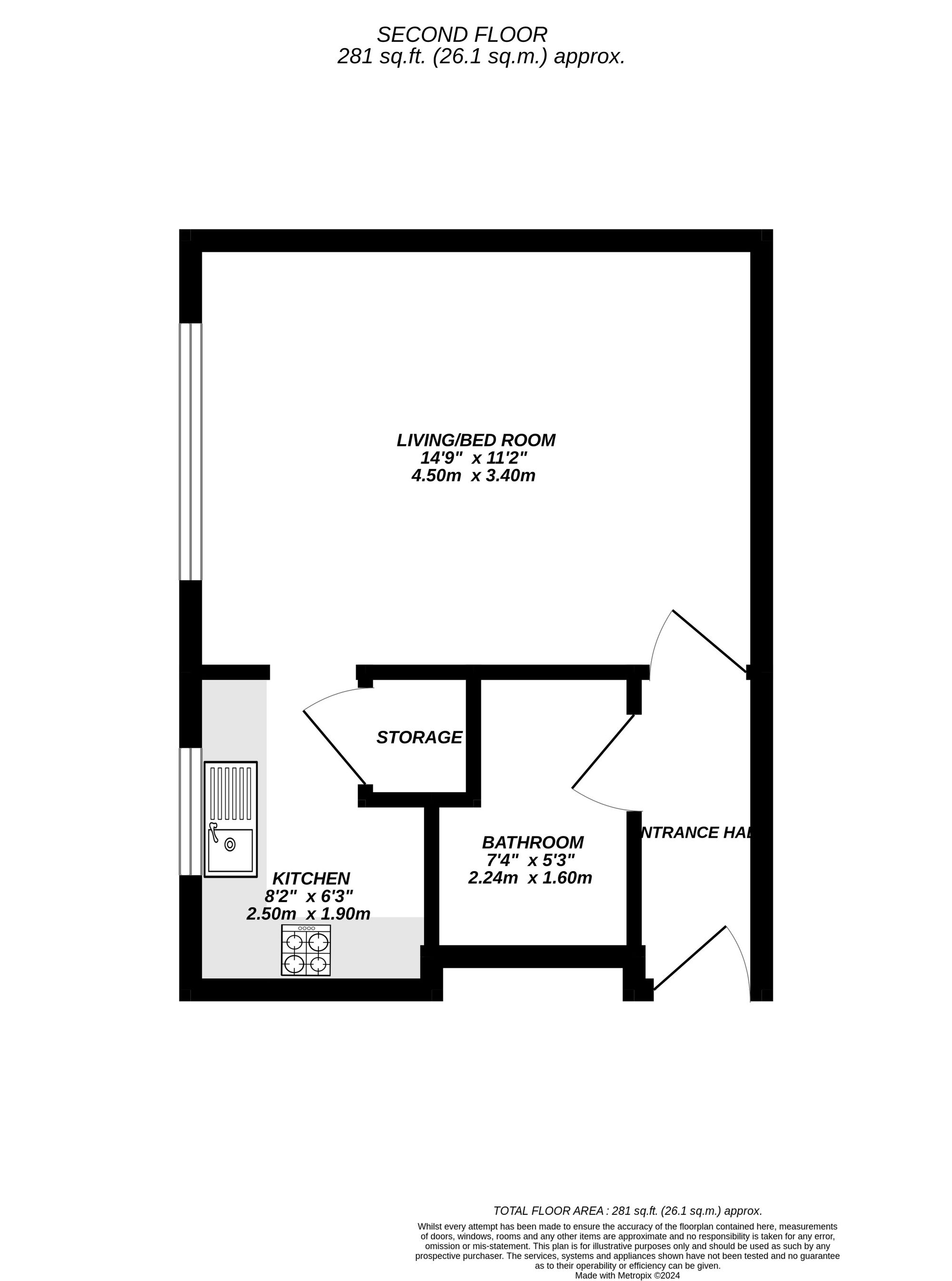 Floorplan for Uxbridge, Greater London