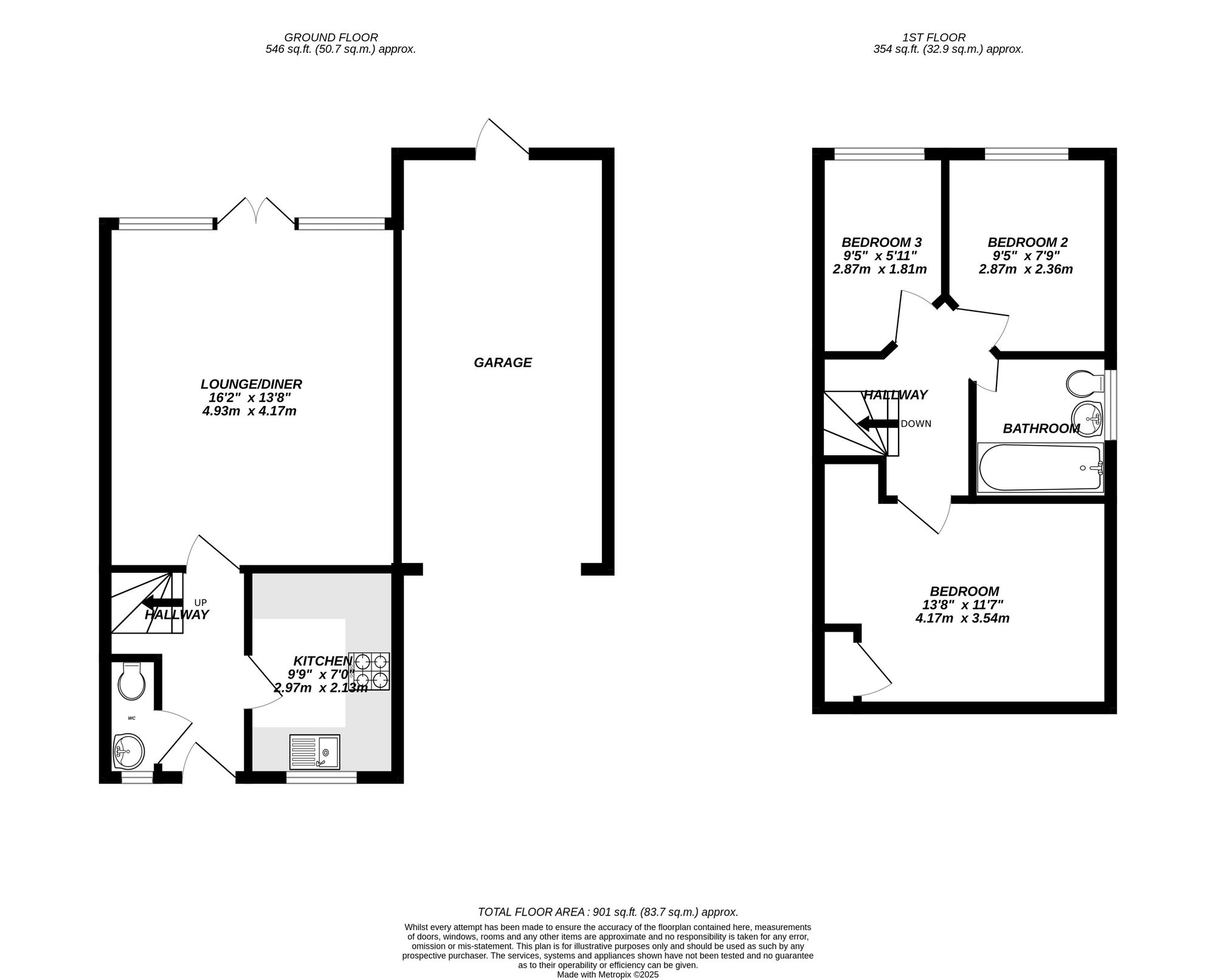 Floorplan for Uxbridge, 