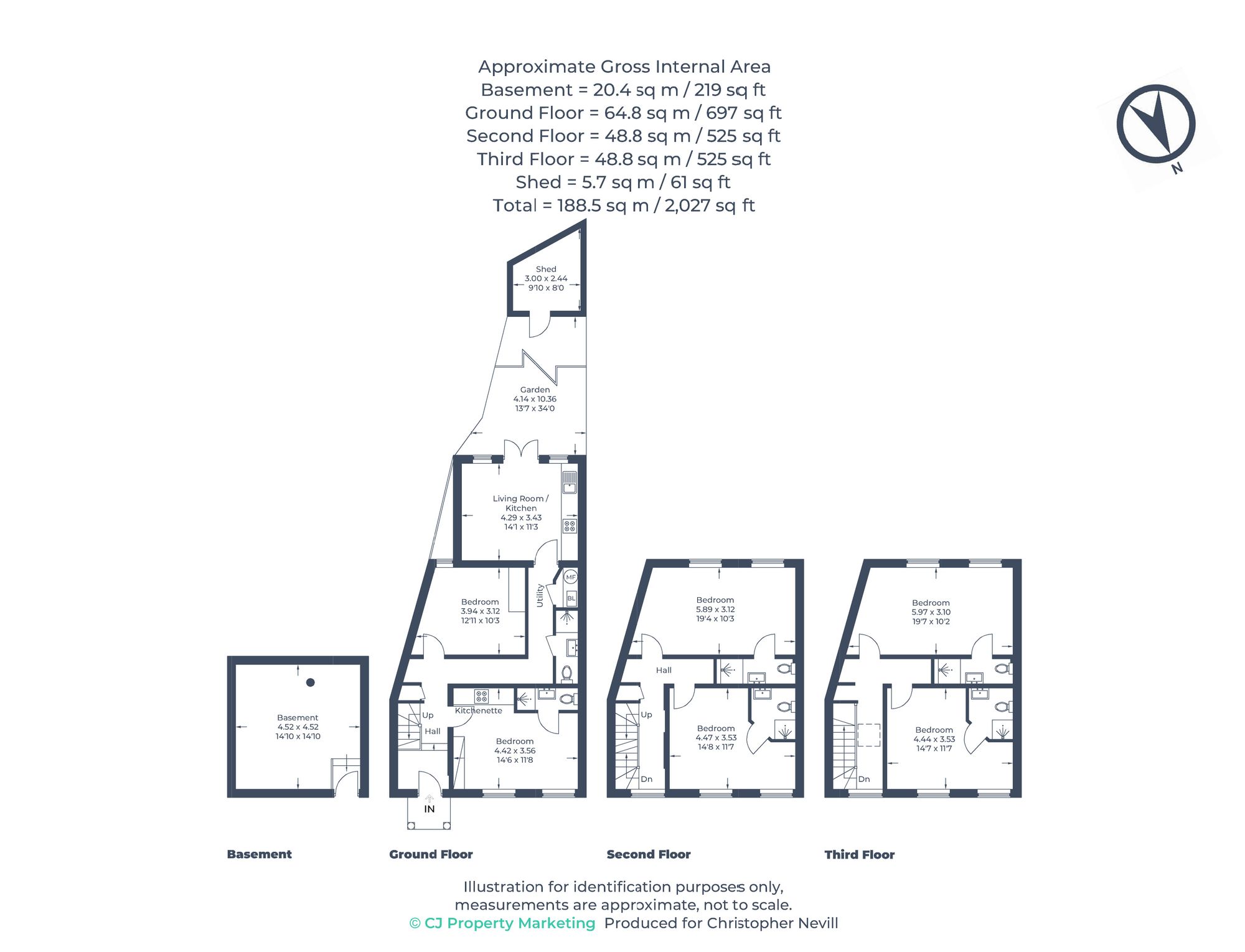 Floorplan for Uxbridge,