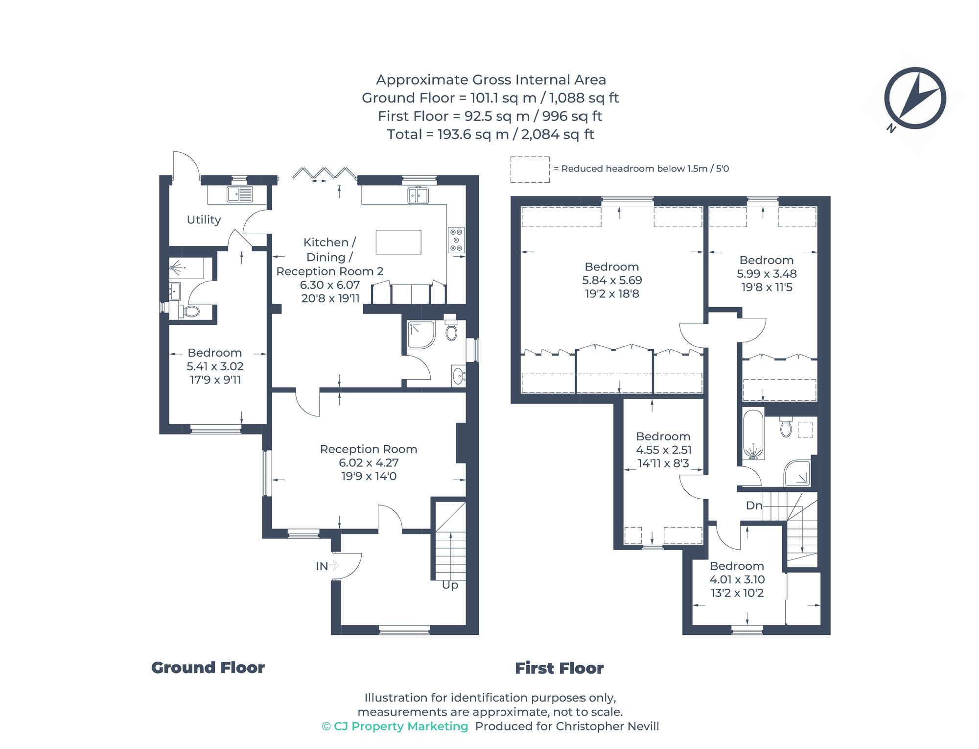 Floorplan for Uxbridge, 