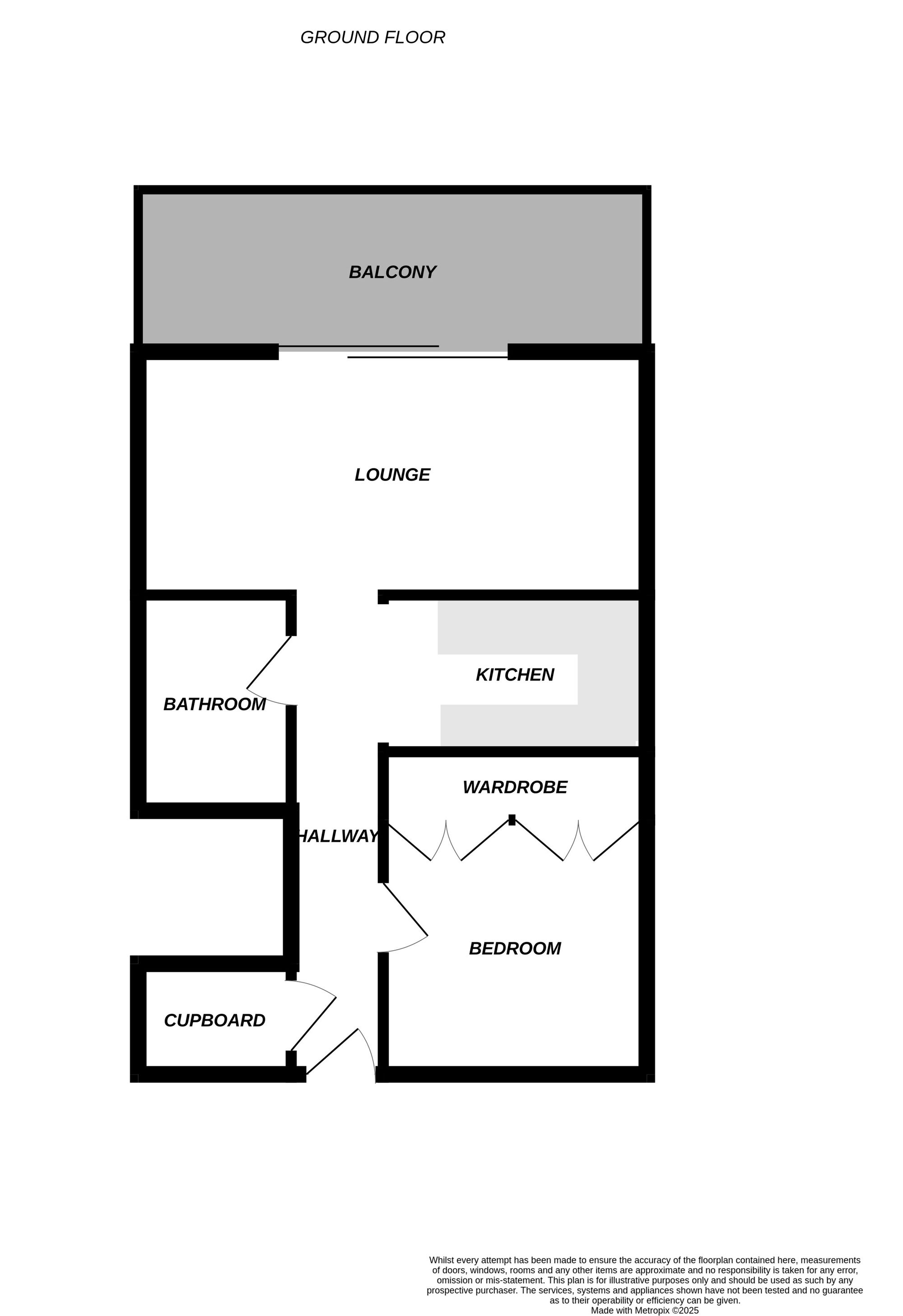 Floorplan for Uxbridge, 