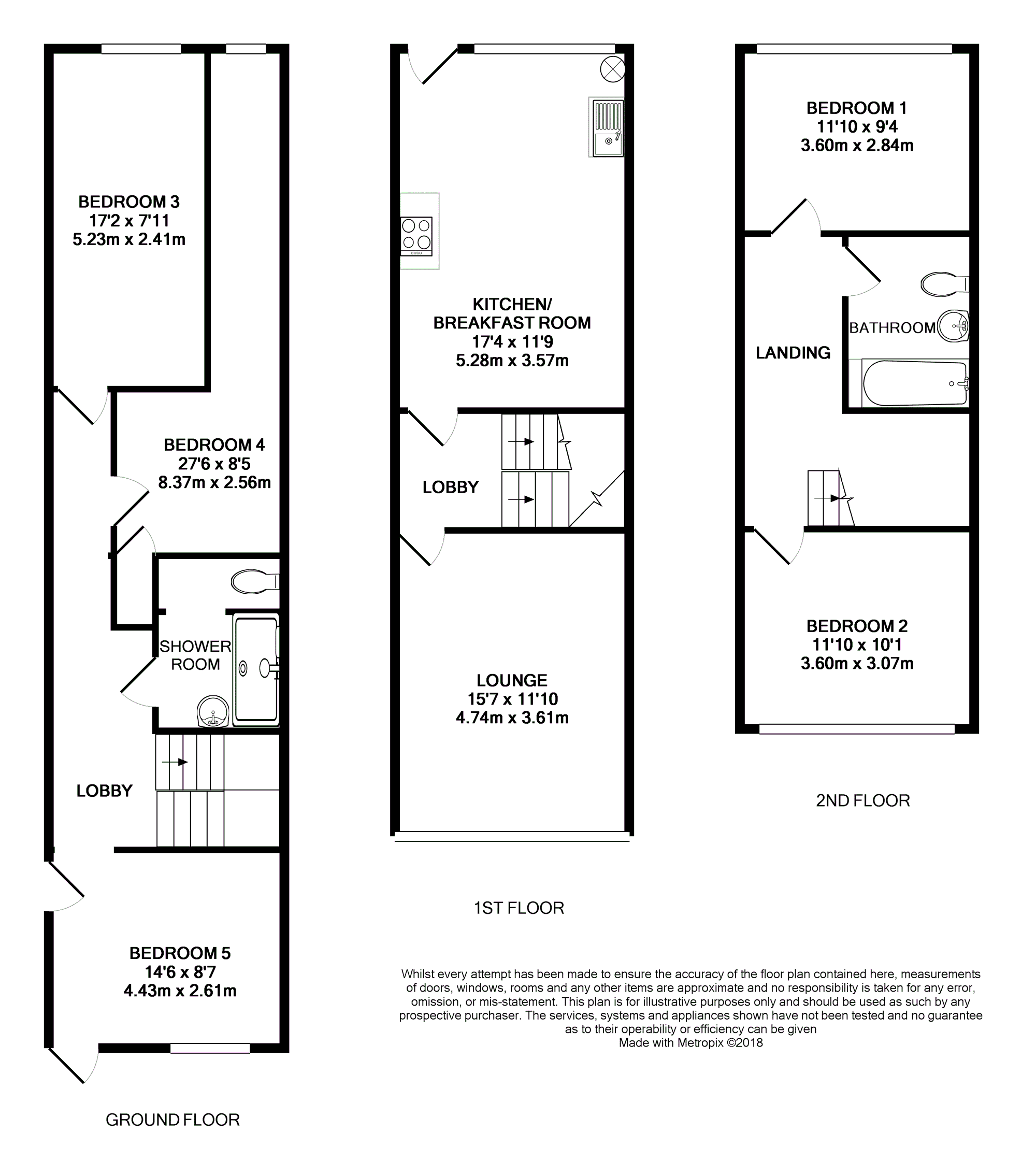 Floorplan for Uxbridge, 