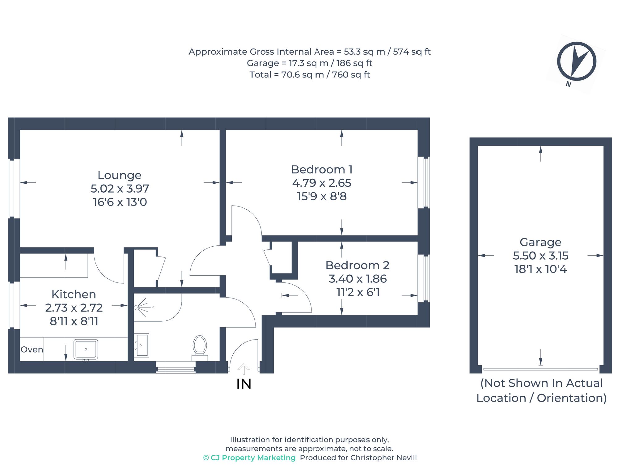 Floorplan for Uxbridge, 