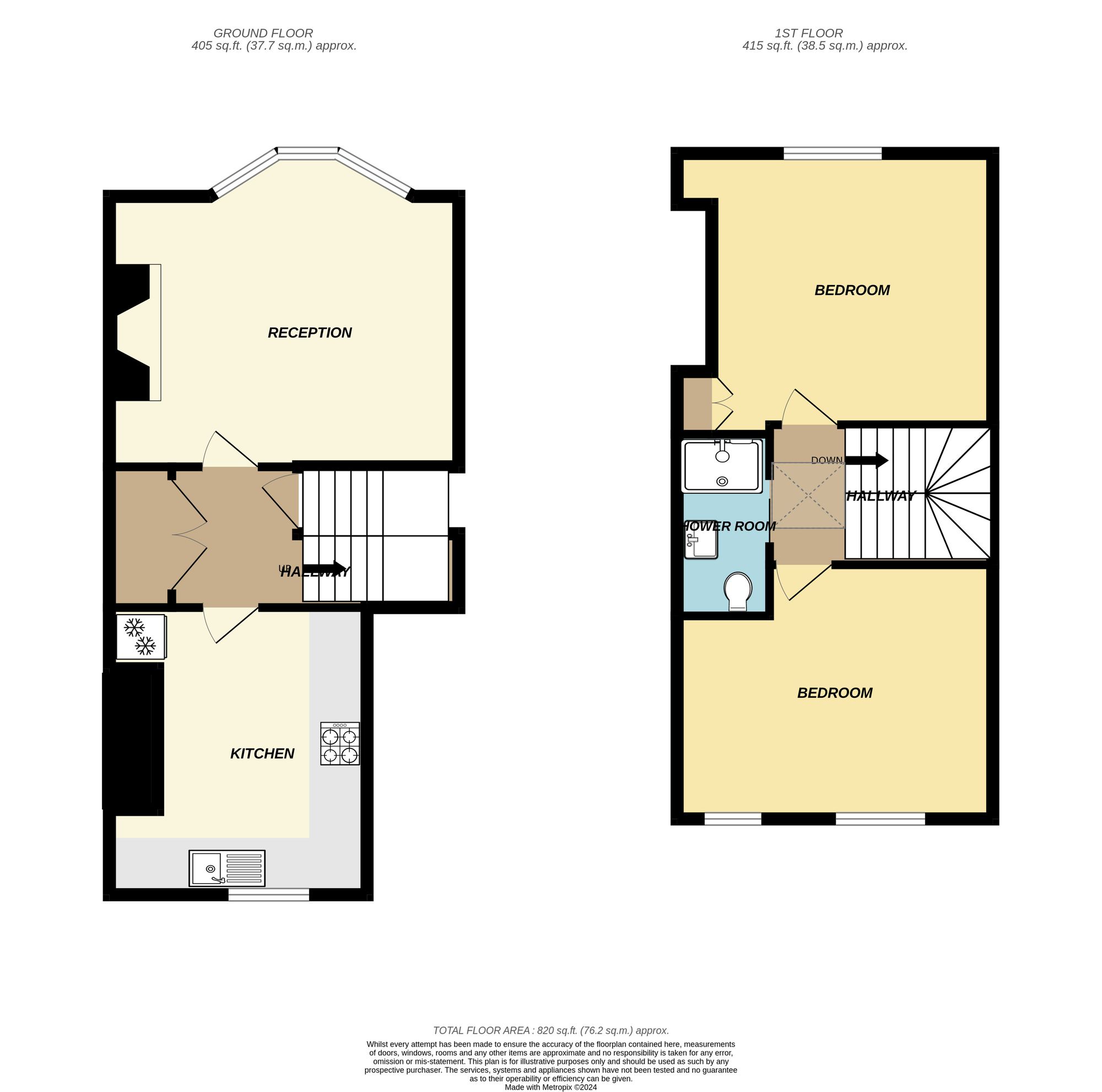 Floorplan for Uxbridge, 