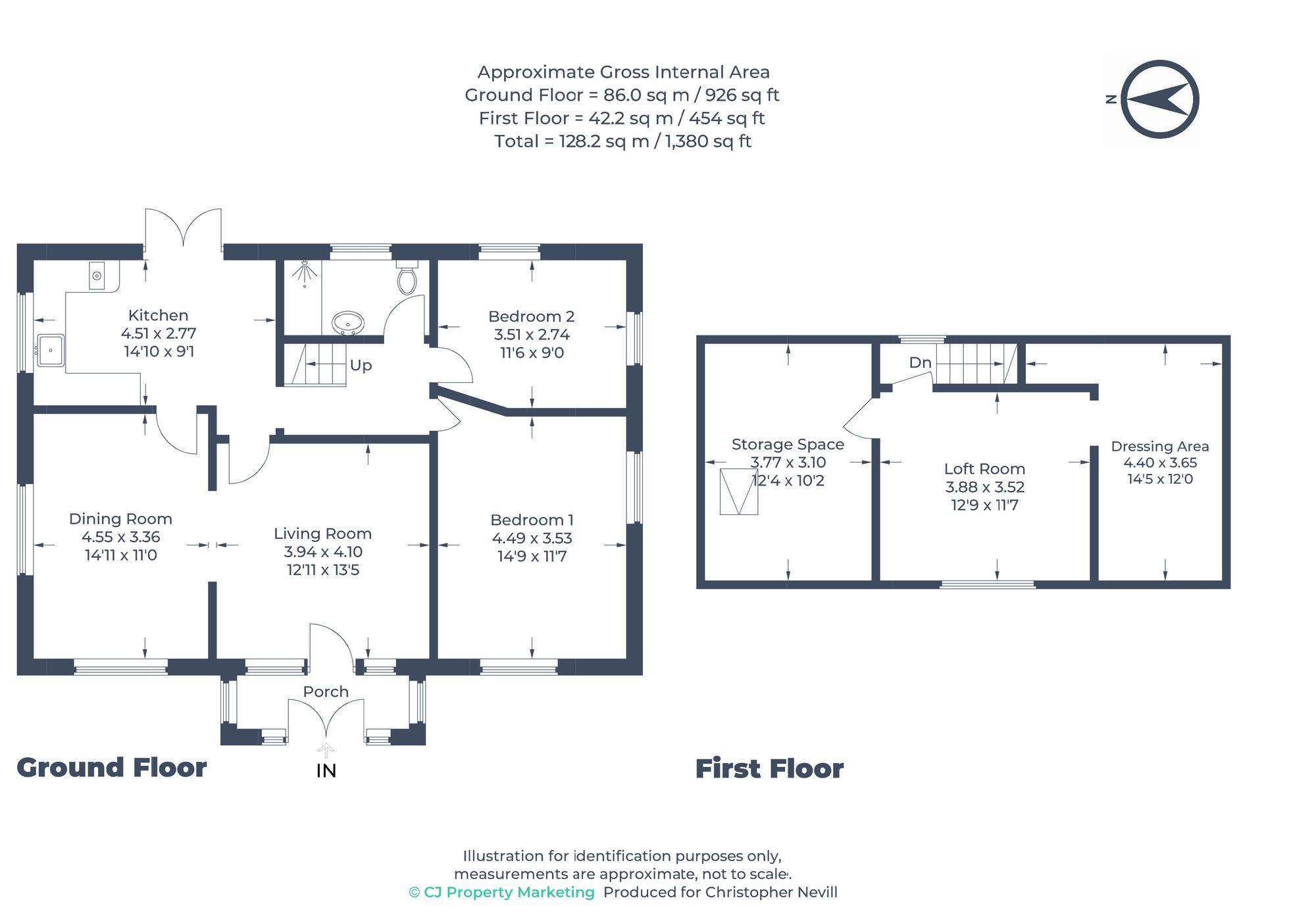 Floorplan for Uxbridge, 