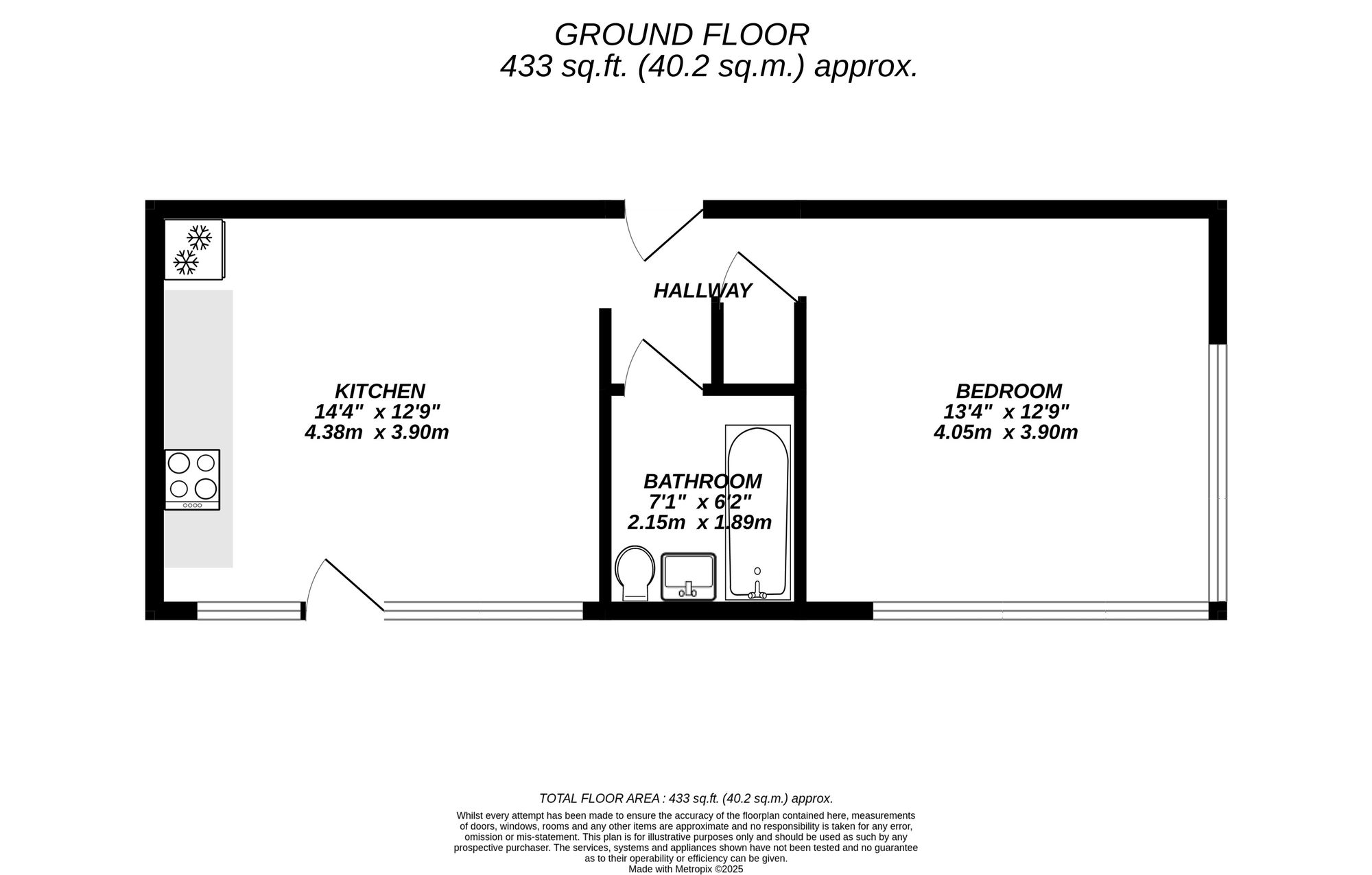 Floorplan for Greater London, 