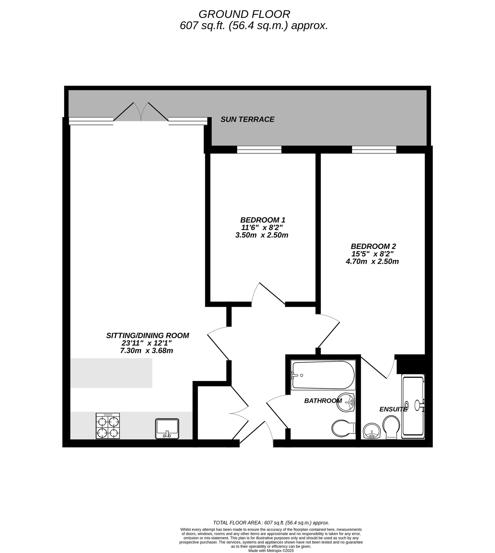 Floorplan for West Drayton, 