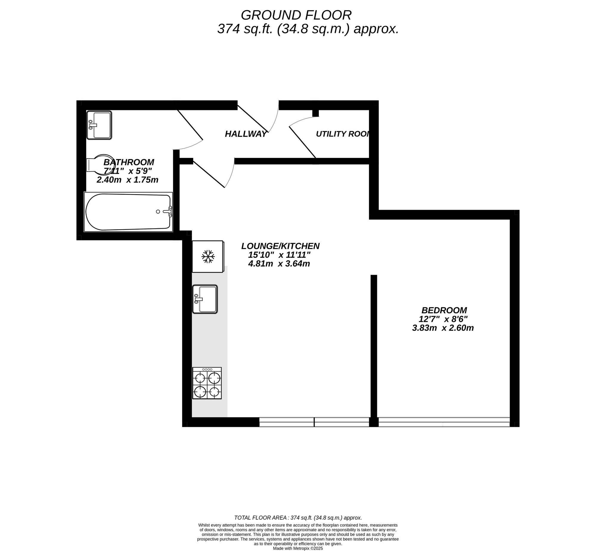 Floorplan for Greater London, 