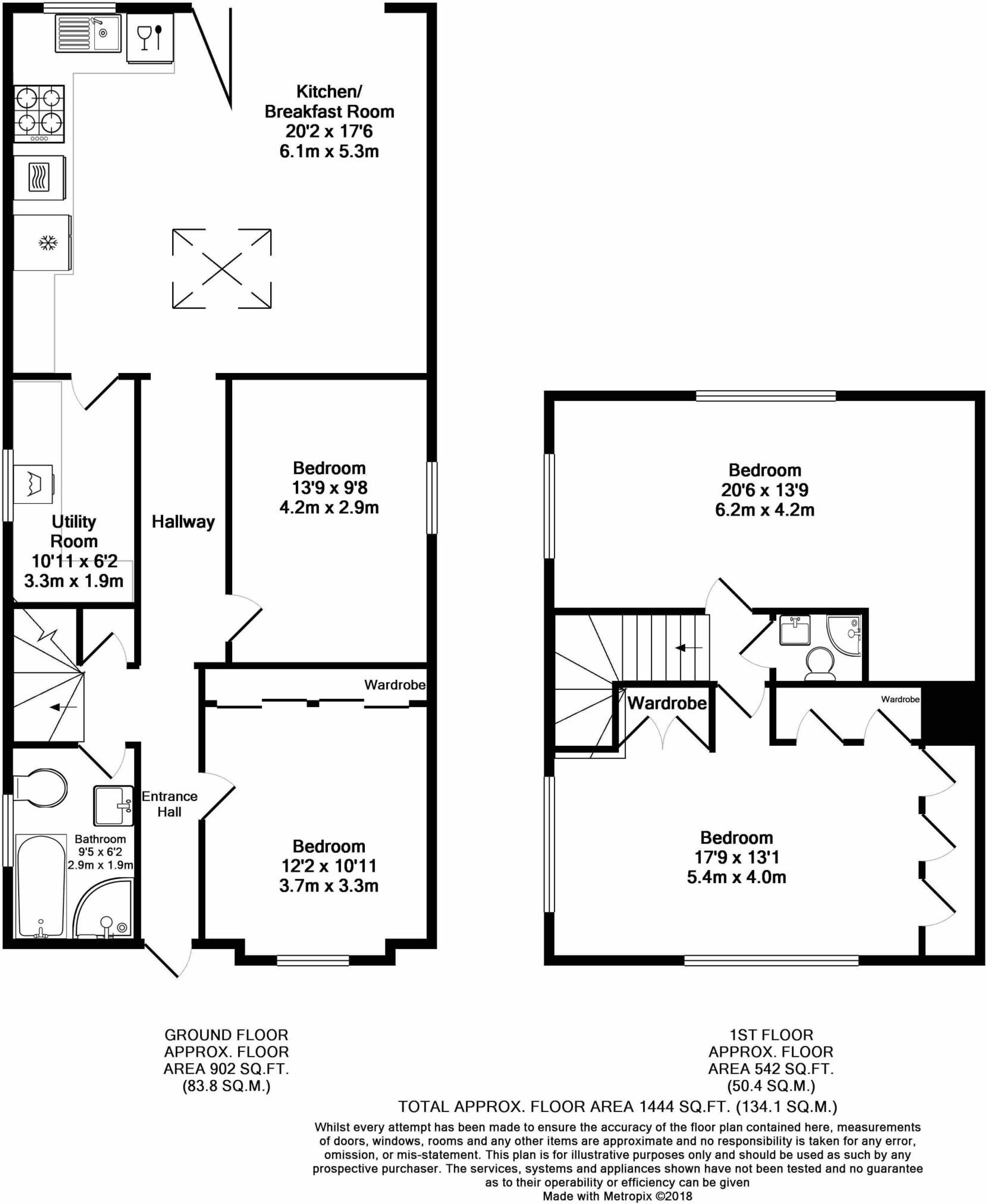 Floorplan for Uxbridge, 