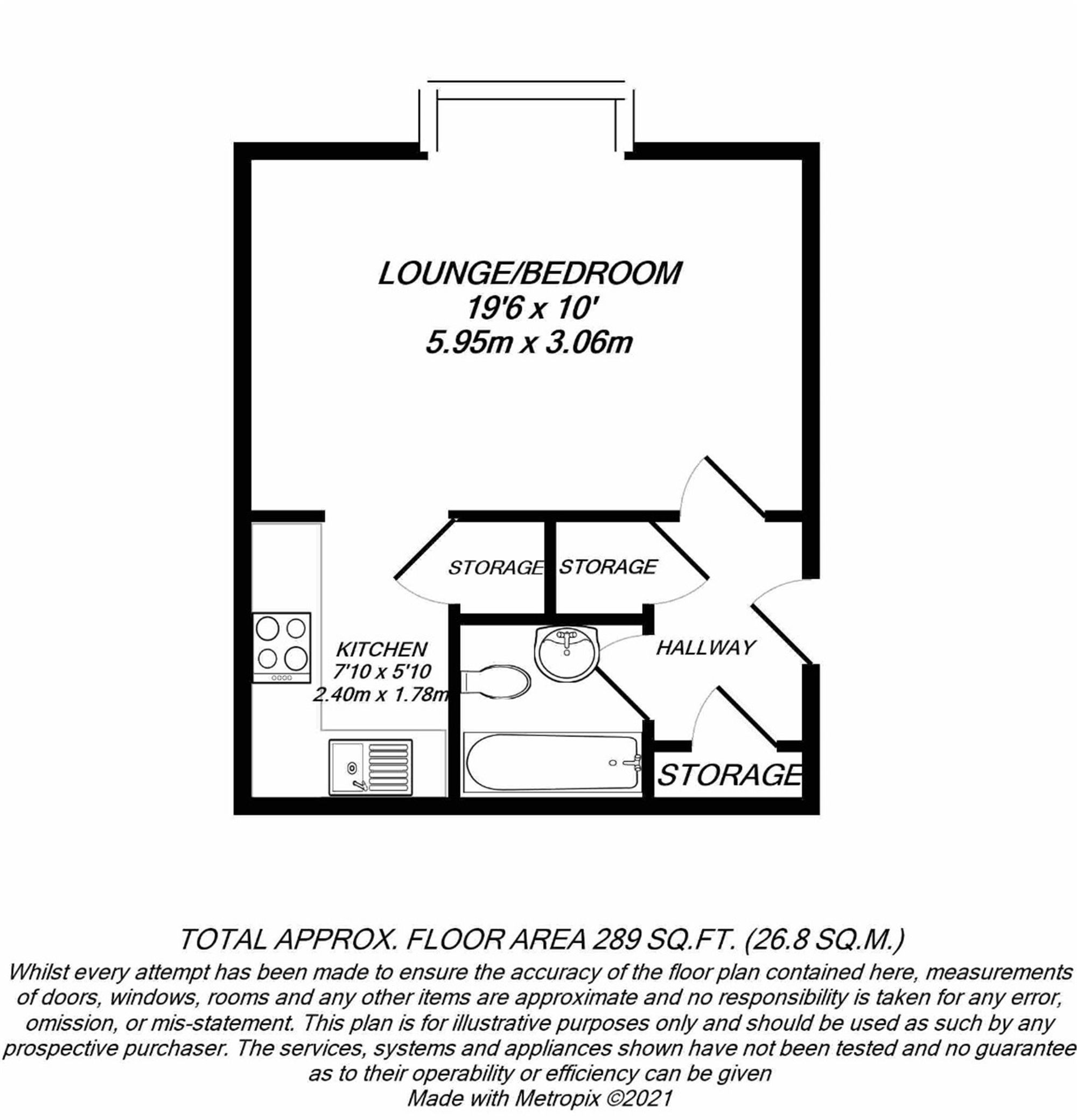 Floorplan for Uxbridge, 