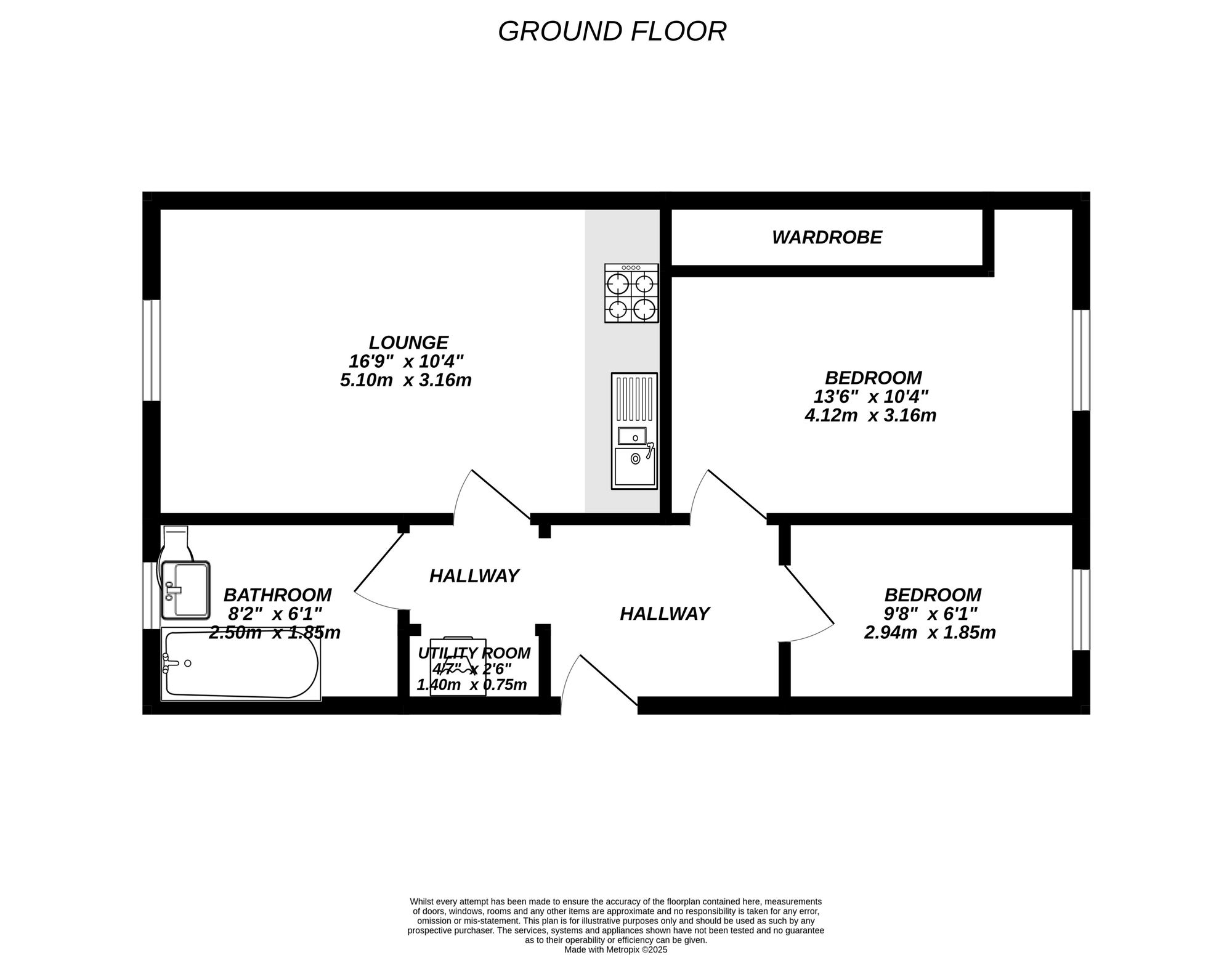 Floorplan for Uxbridge, 