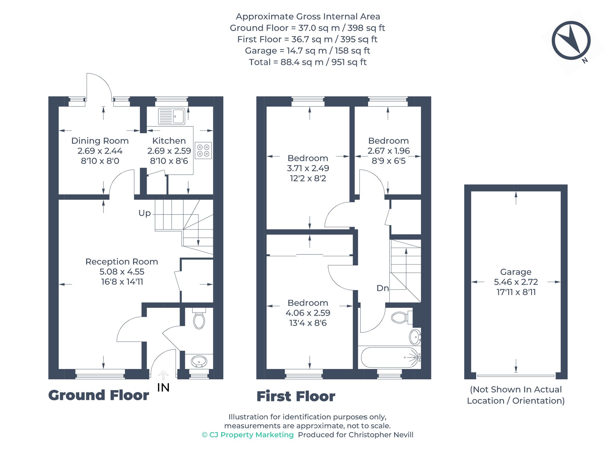 Floorplan for Uxbridge, 