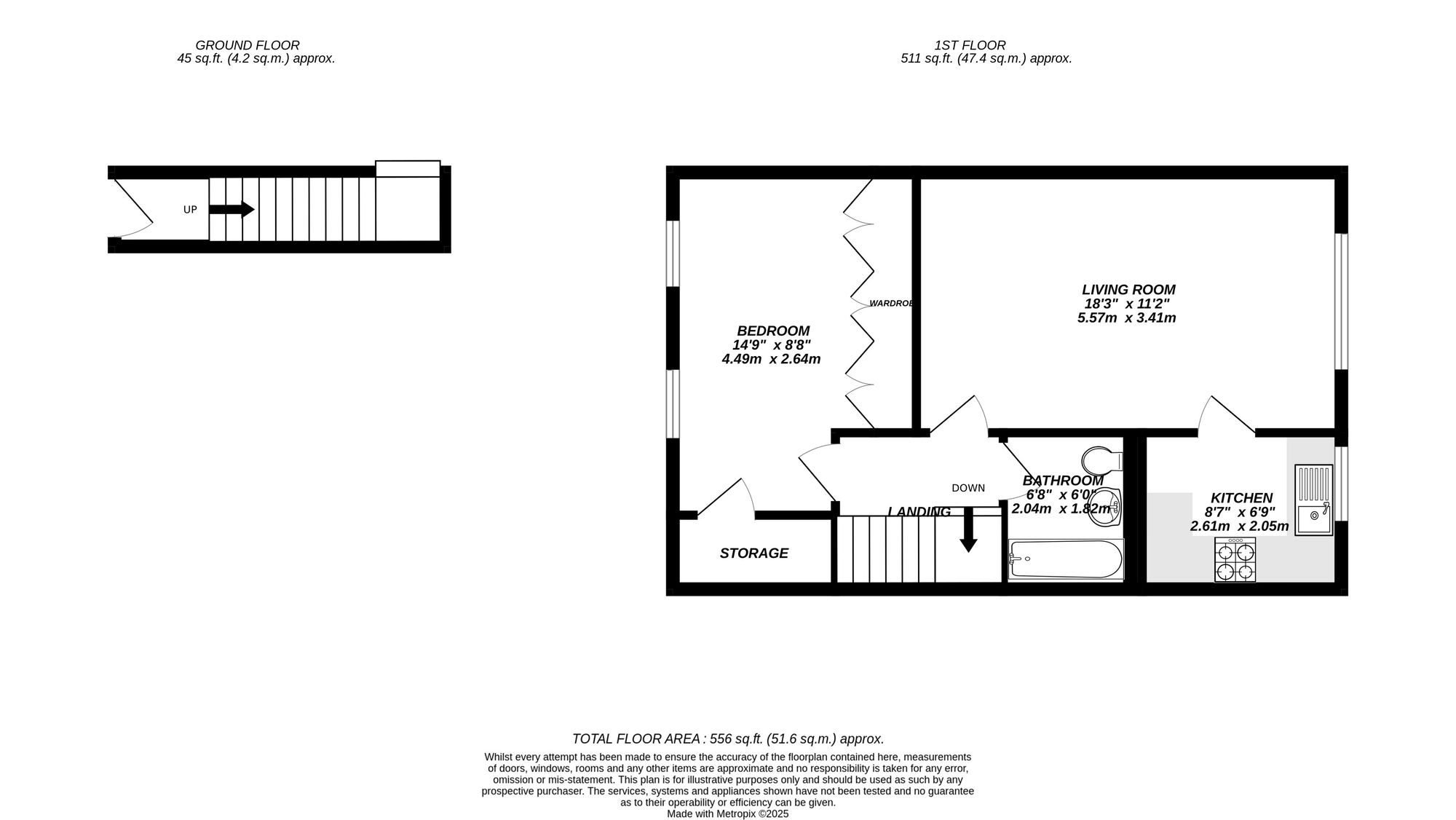 Floorplan for Uxbridge, 