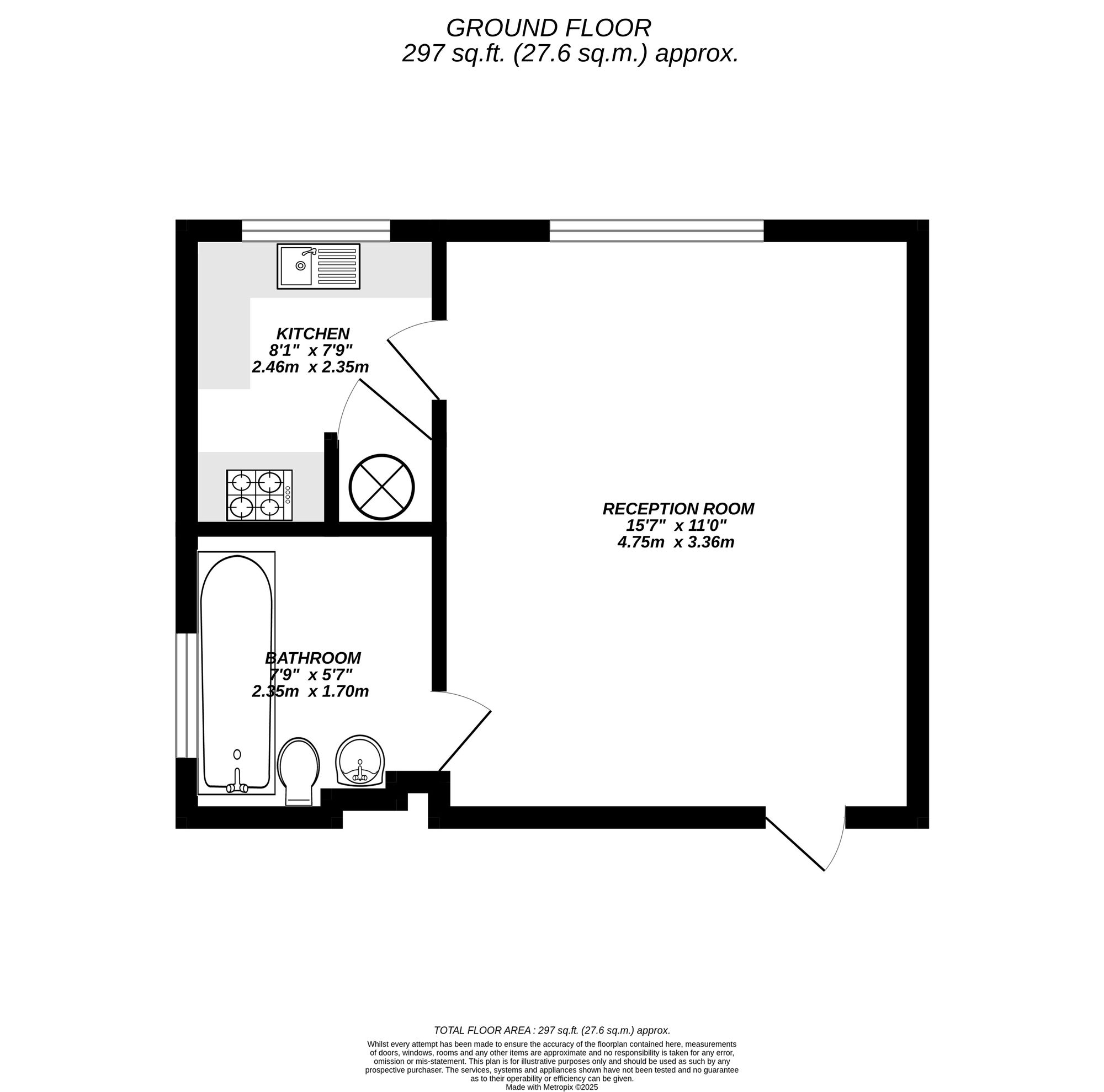 Floorplan for West Drayton, 