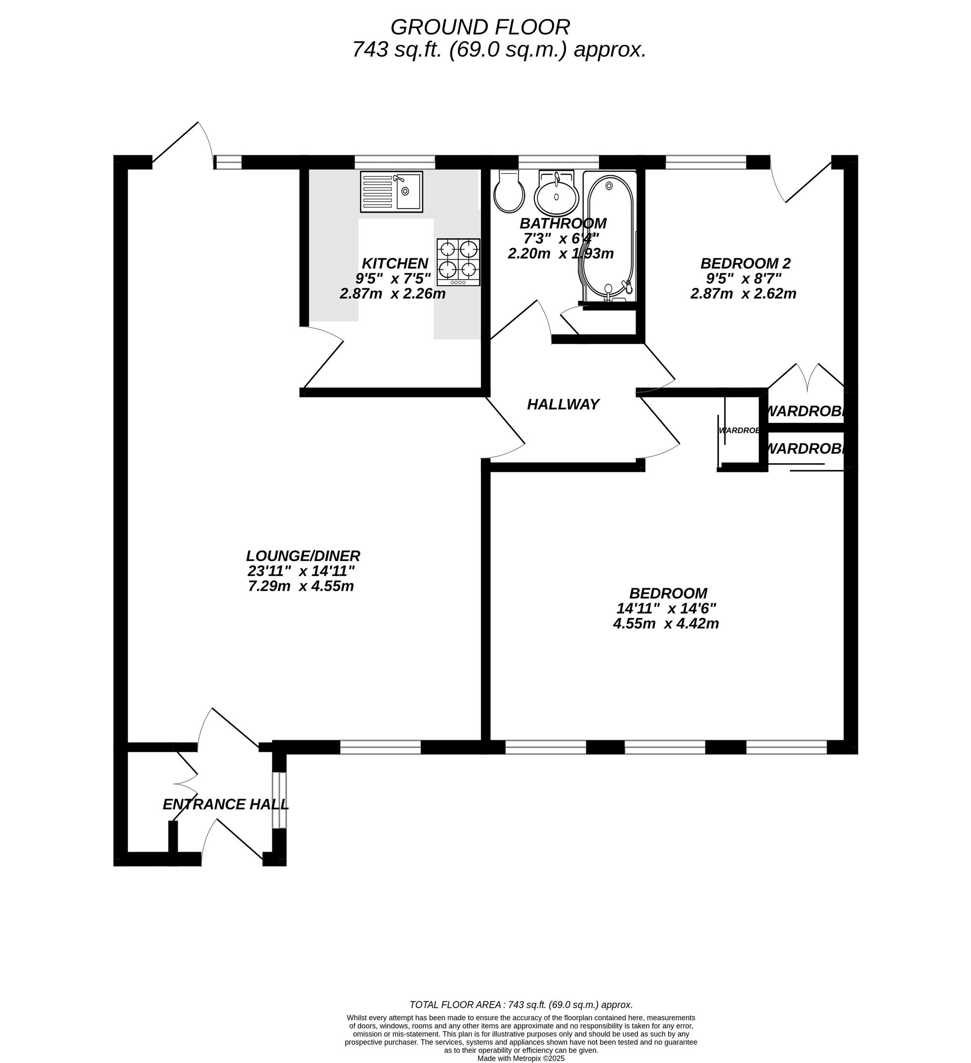Floorplan for Iver, 