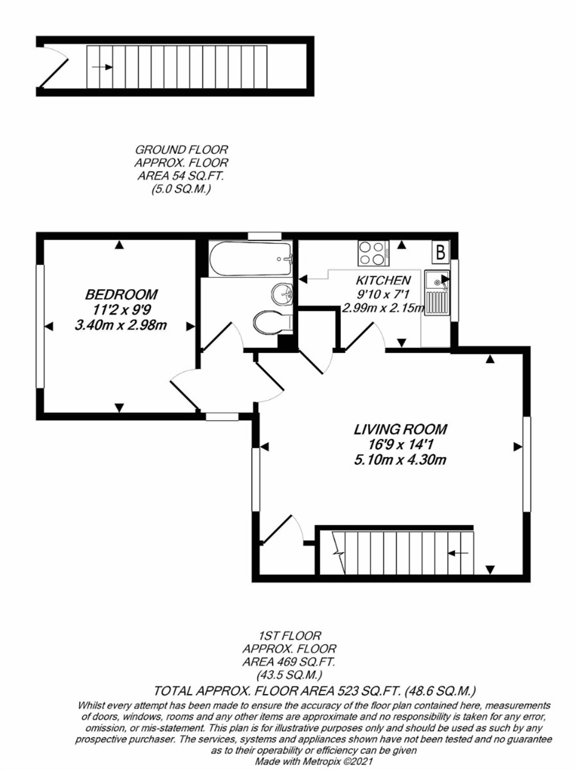 Floorplan for West Drayton, 
