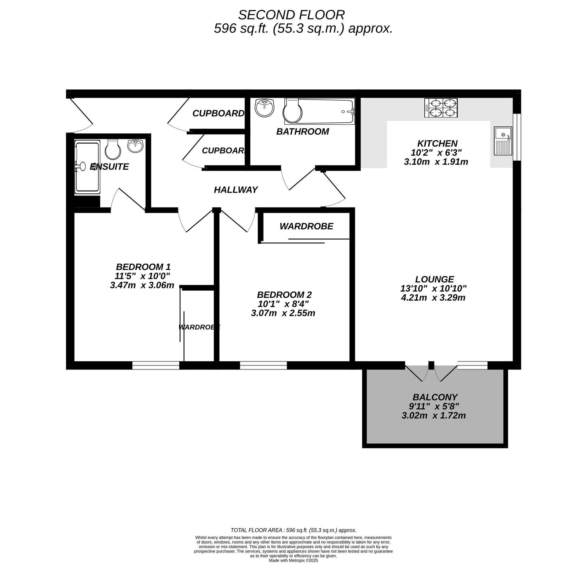 Floorplan for West Drayton, 