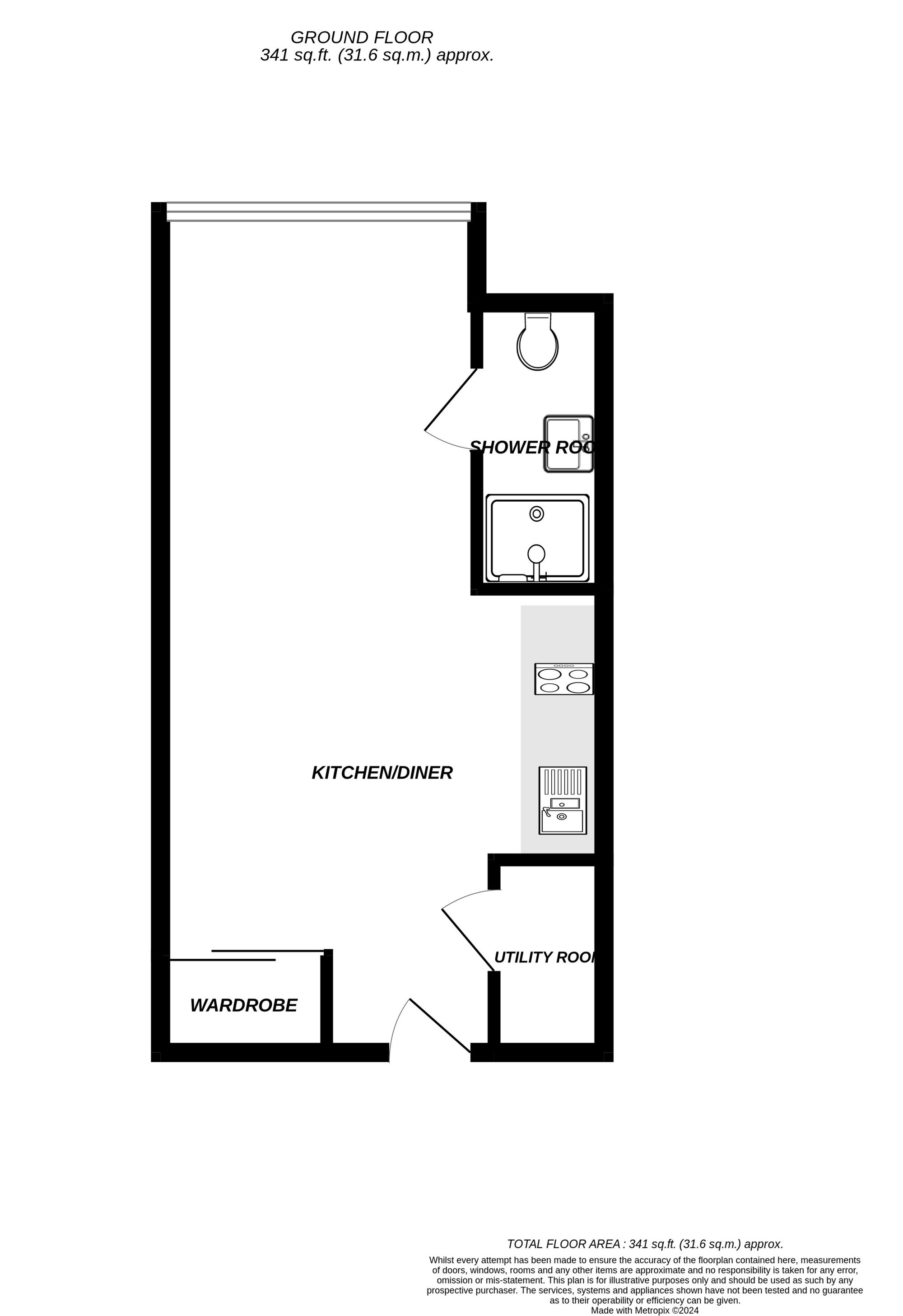 Floorplan for Uxbridge, 