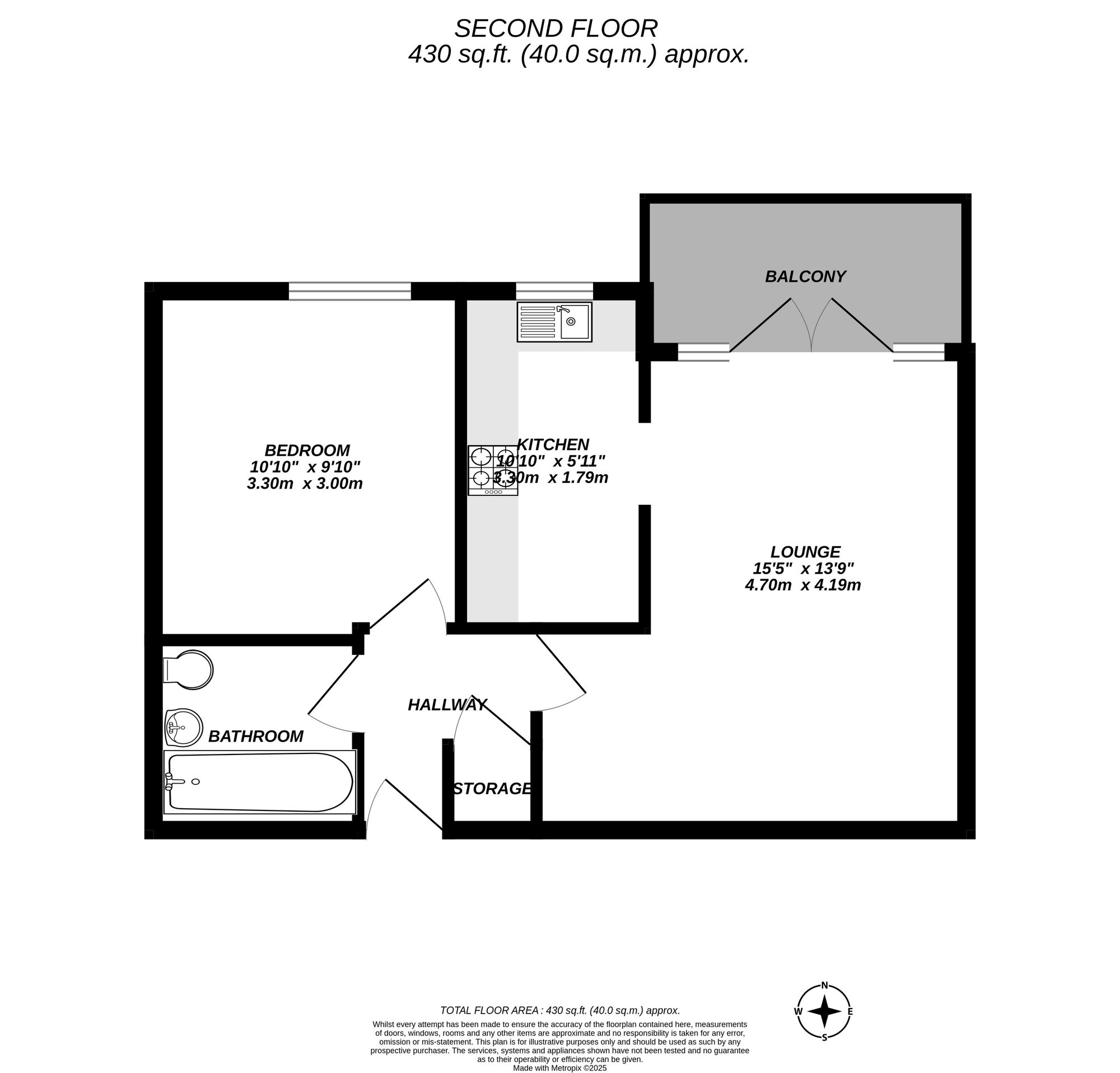 Floorplan for West Drayton, 