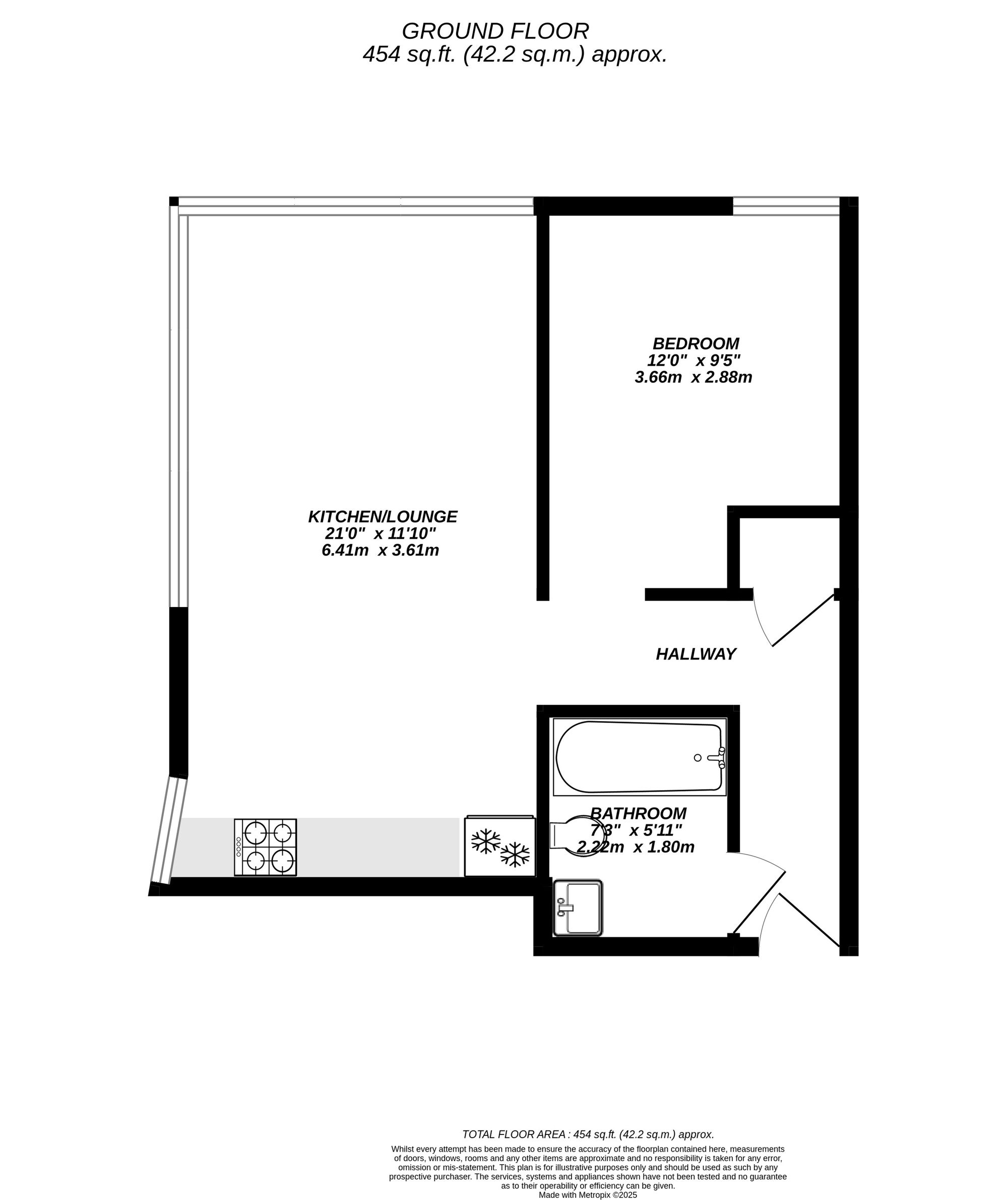 Floorplan for Greater London, 