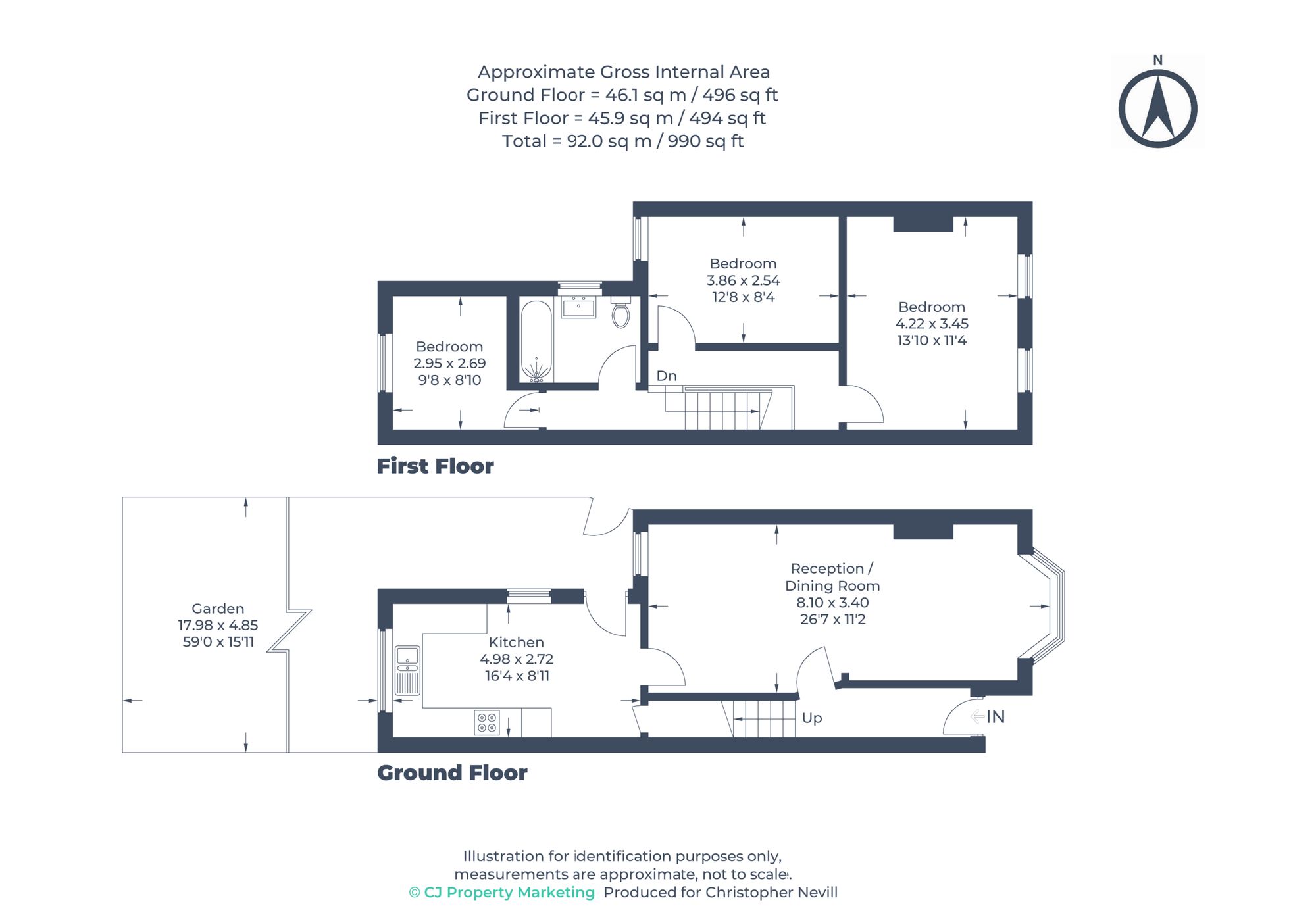 Floorplan for Uxbridge, 