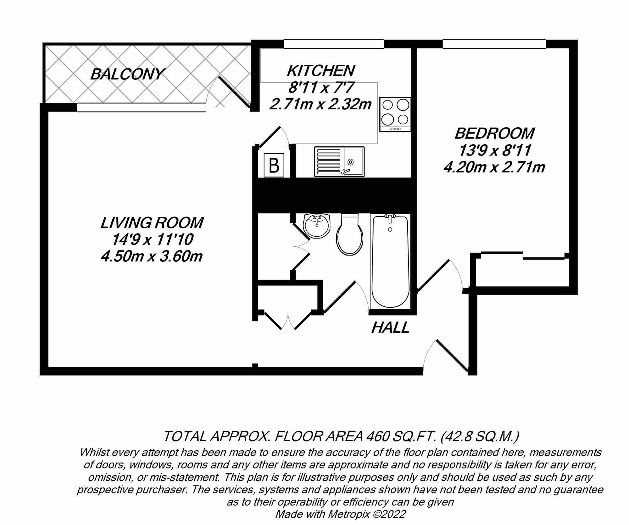 Floorplan for Uxbridge, 