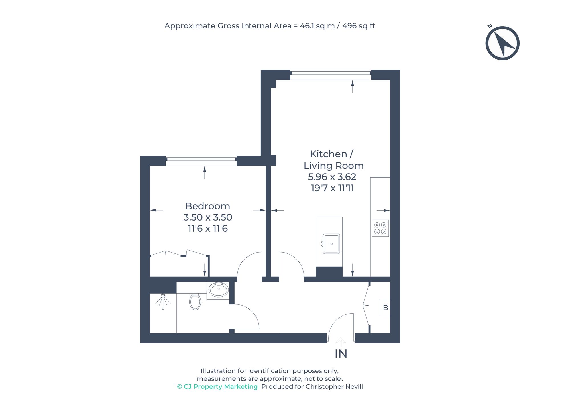 Floorplan for West Drayton, 