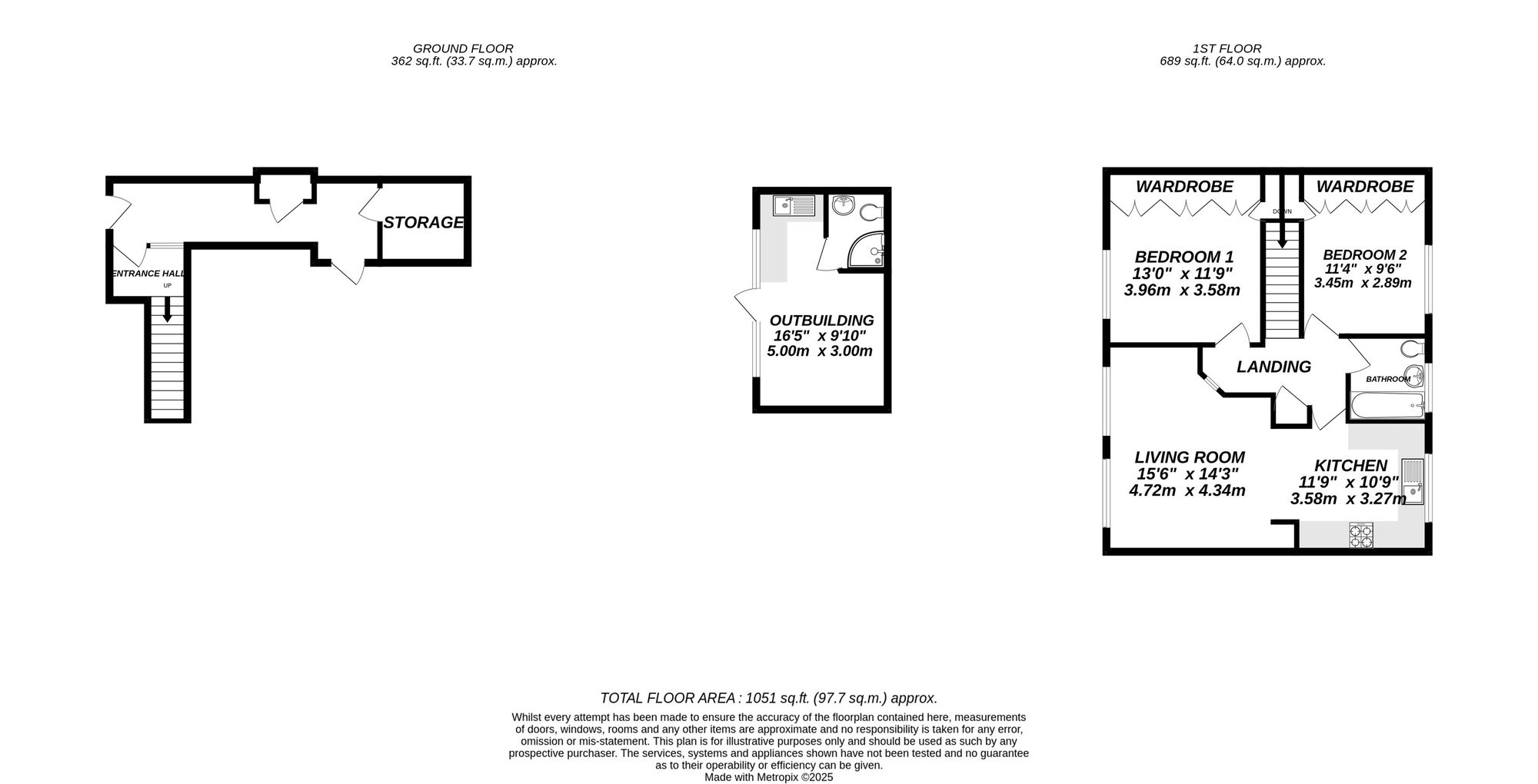 Floorplan for Uxbridge, 