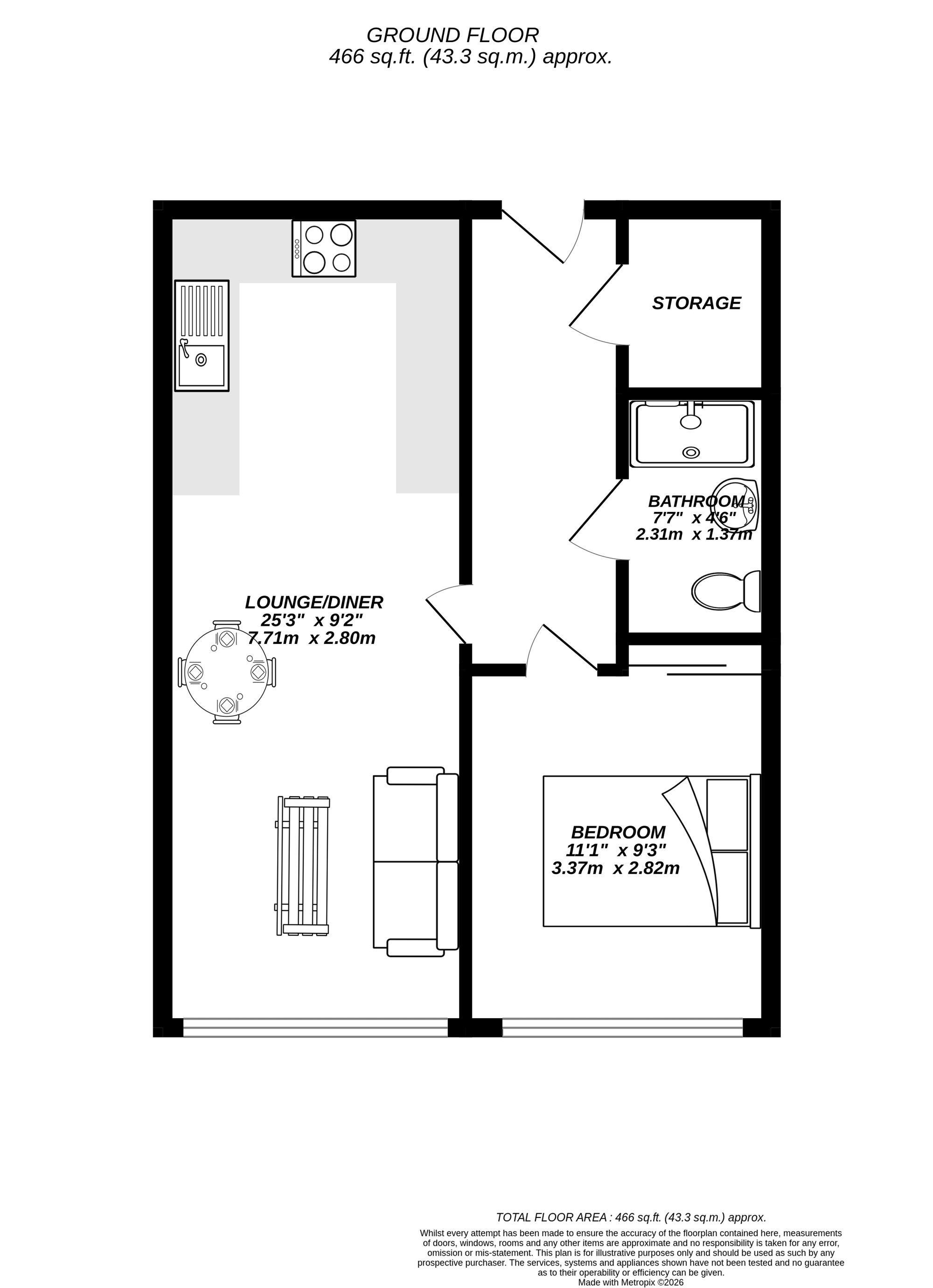 Floorplan for London, 