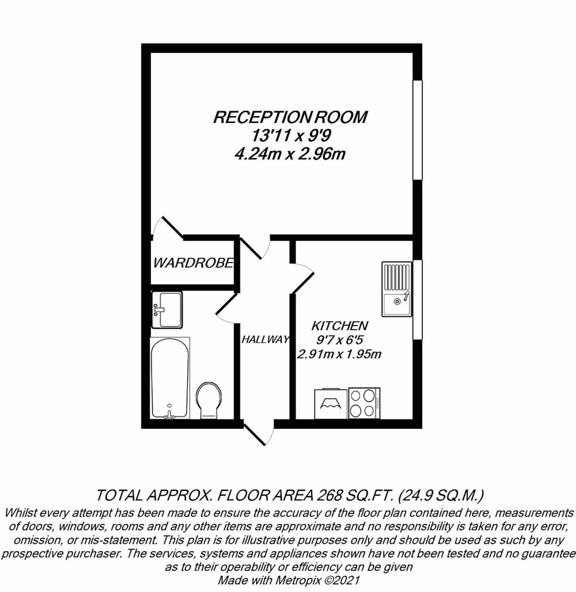 Floorplan for Uxbridge, 