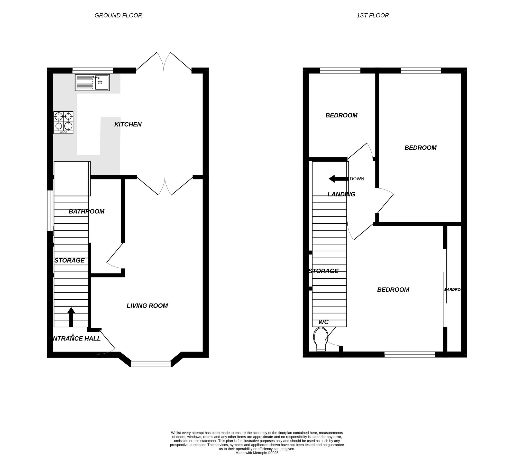 Floorplan for Uxbridge, 