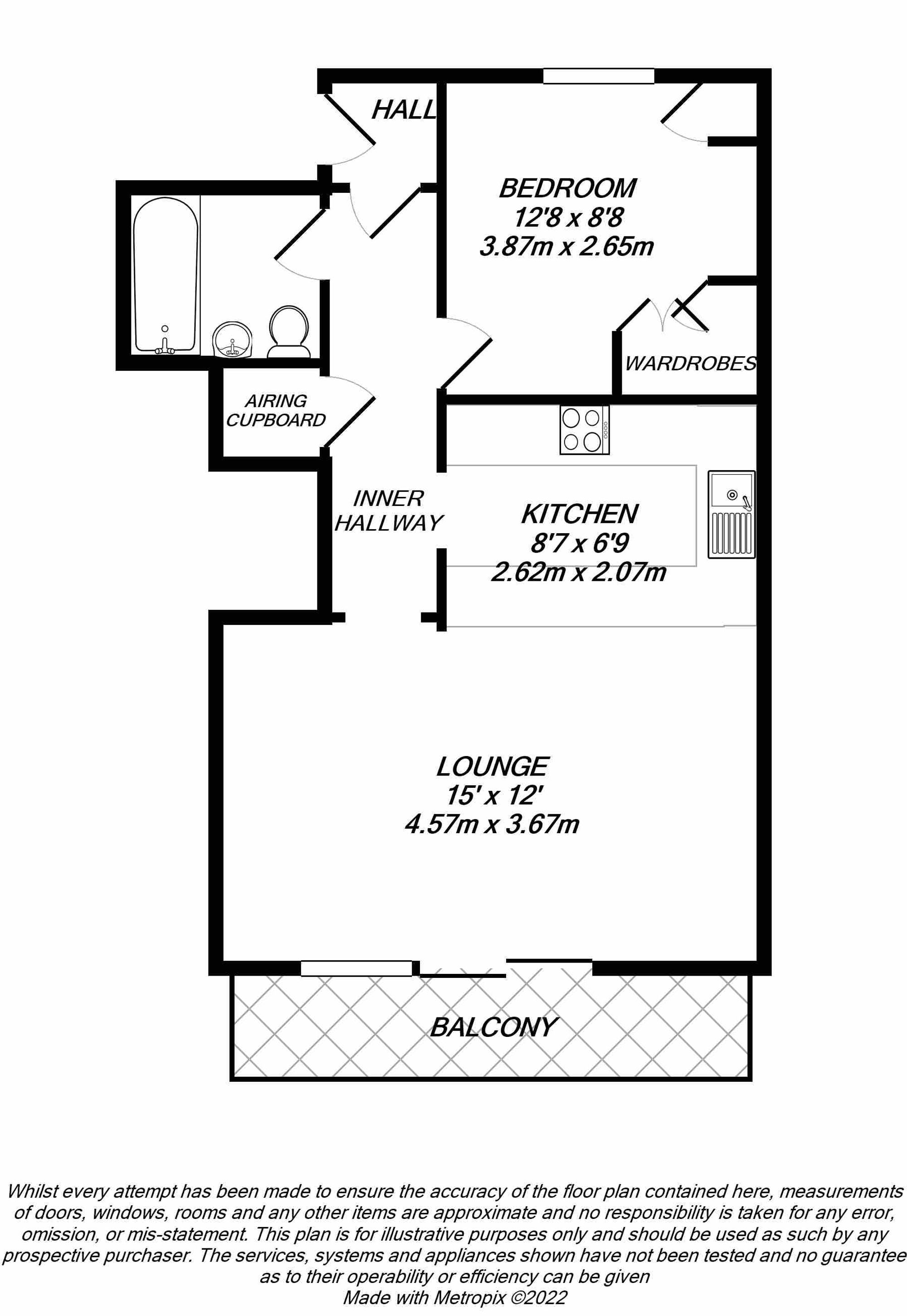 Floorplan for Uxbridge, 